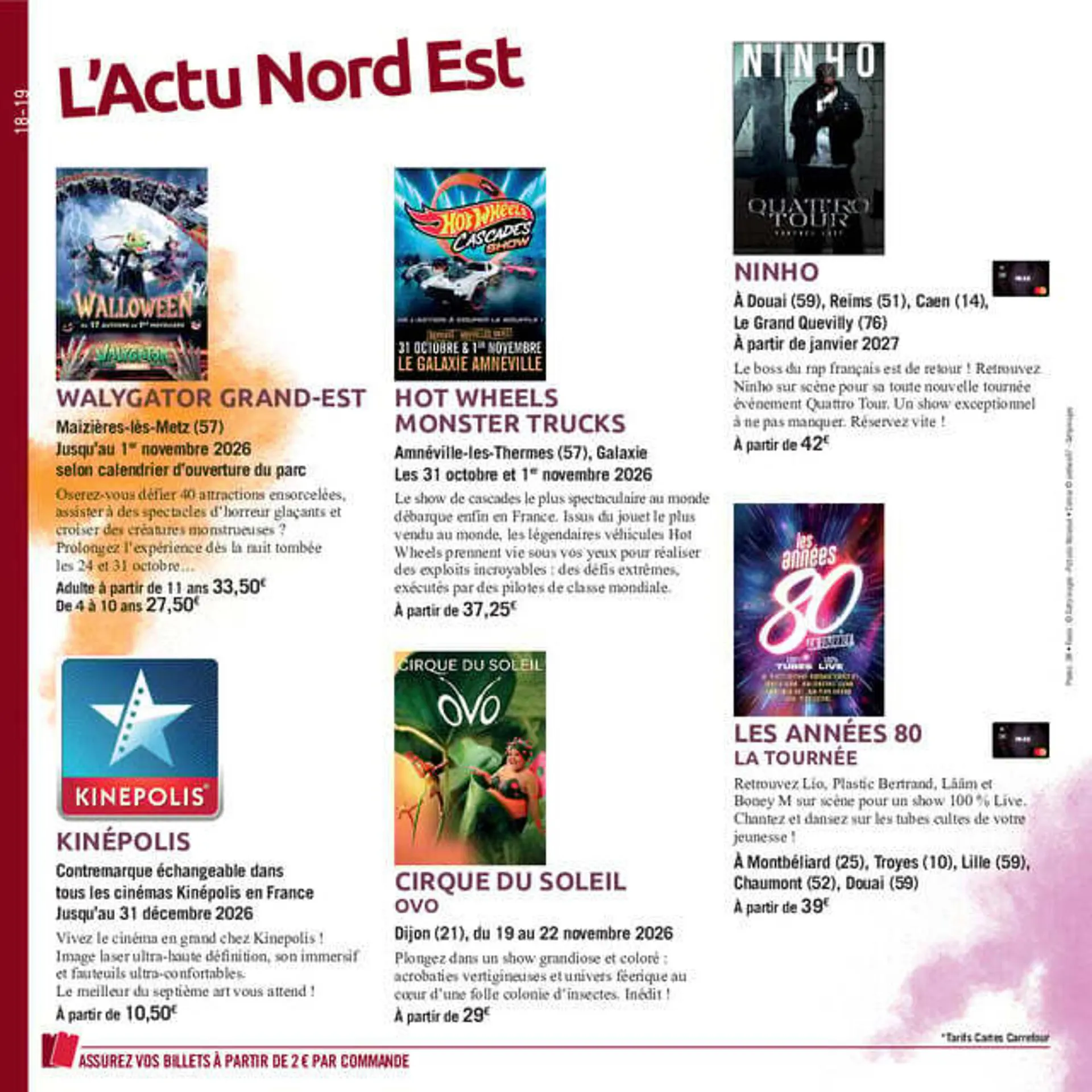 Carrefour Spectacles: Le Monde de La Reine des Neiges du 2 octobre au 7 février 2027 - Catalogue page 18
