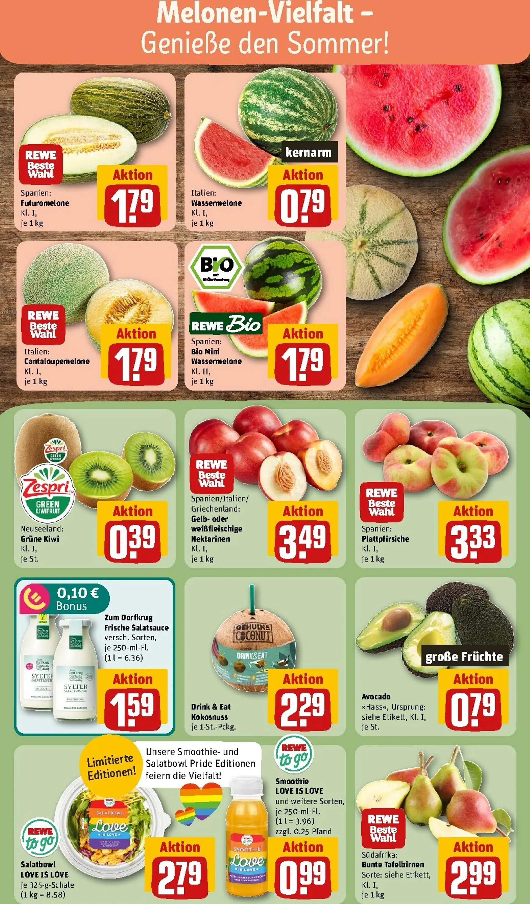 Rewe Prospekt – von Montag 29.06.2026 bis Sonntag 05.07.2026 von 29. Juni bis 5. Juli 2026 - Prospekt seite 8