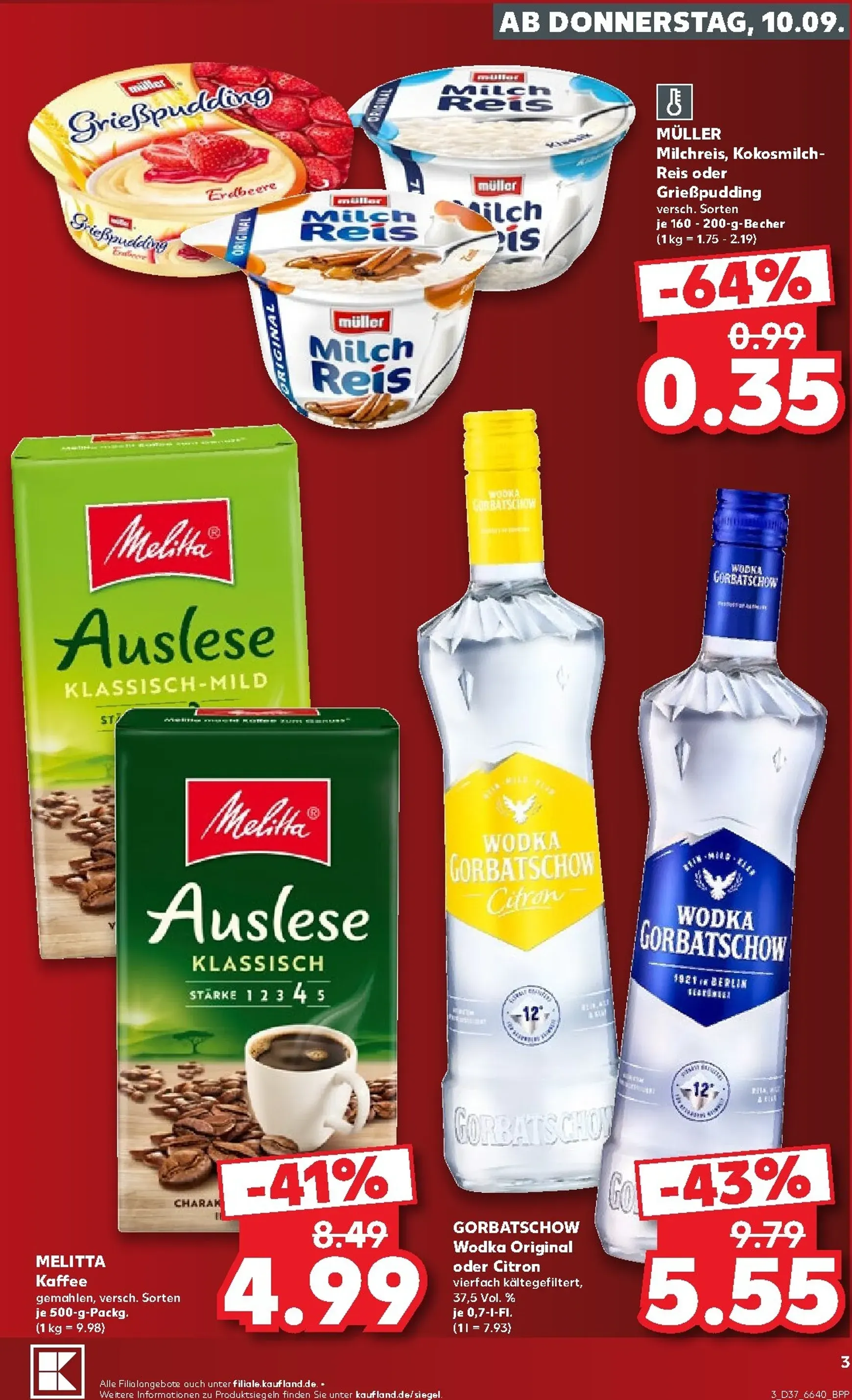 Kaufland Prospekt nächste Woche – von Donnerstag 10.09.2026 bis Mittwoch 16.09.2026 von 10. September bis 16. September 2026 - Prospekt seite 3