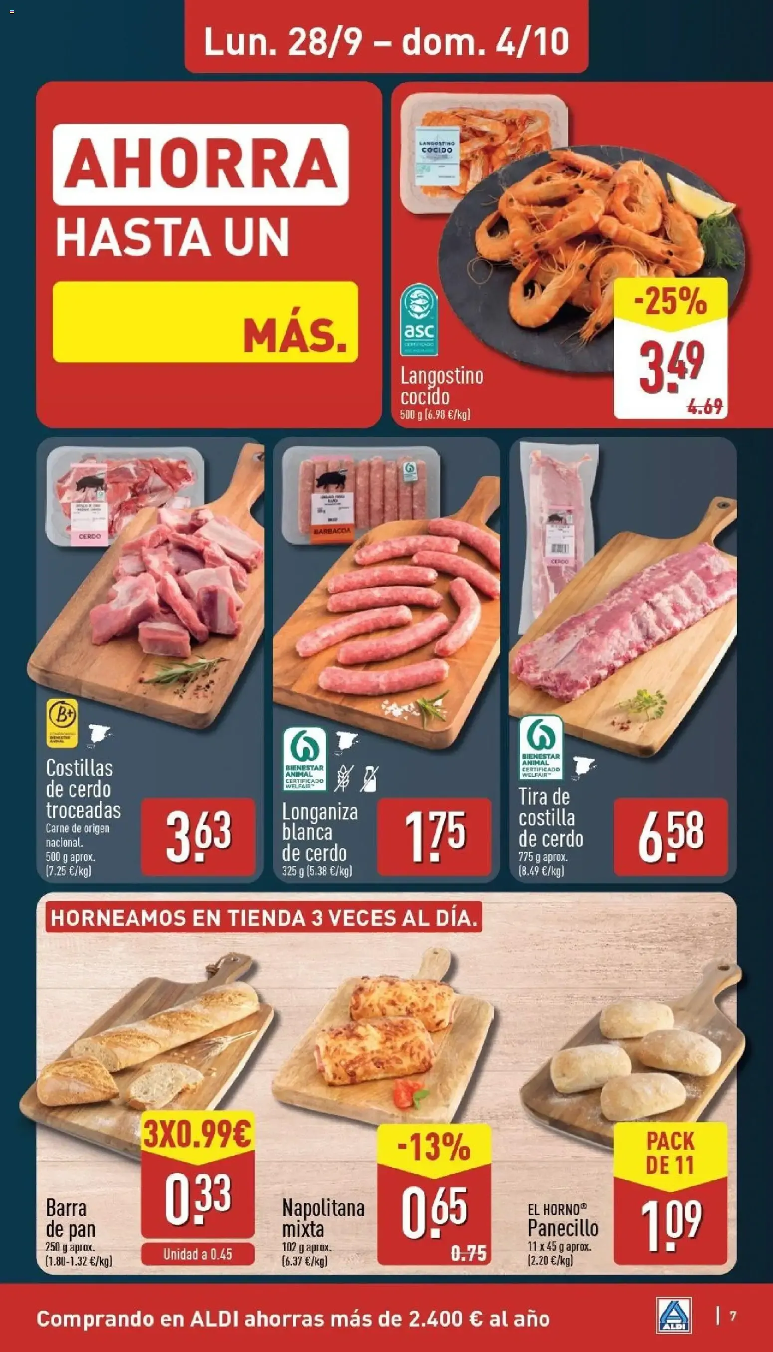 Catálogo de Aldi folleto Península del 28/09/2026 | Catálogo 28 de septiembre al 4 de octubre 2026 - Página 7