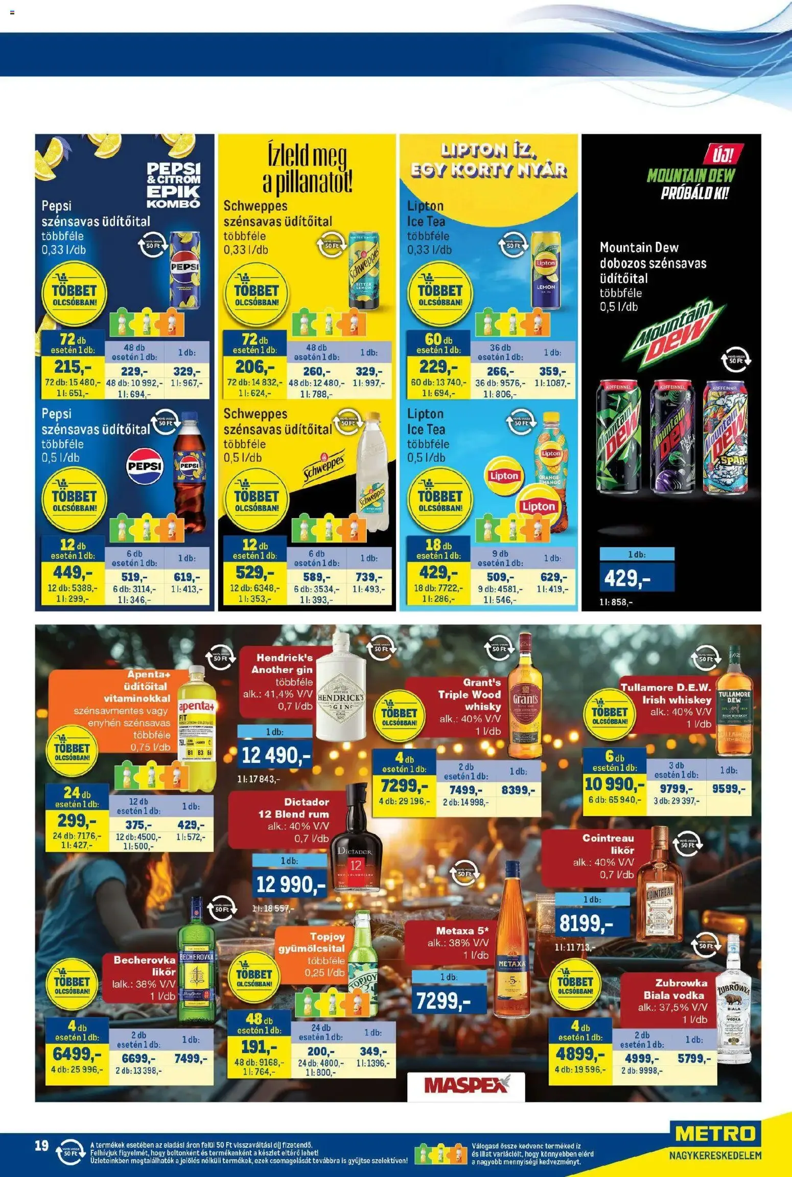 Katalógus Metro Márkák katalógus 2026/08 - 2026.08.01. -tól/töl > akció, lapozható szórólap 🛍️ augusztus 1.-tól augusztus 16.-ig 2026. - Oldal 19