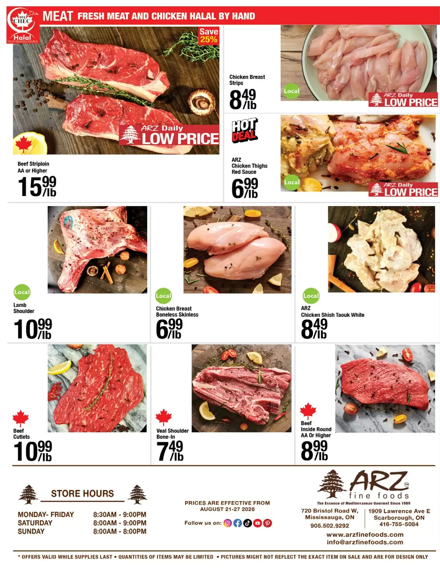 Arz Fine Foods flyer week 34 from August 21 to August 27 2026 - flyer page 8