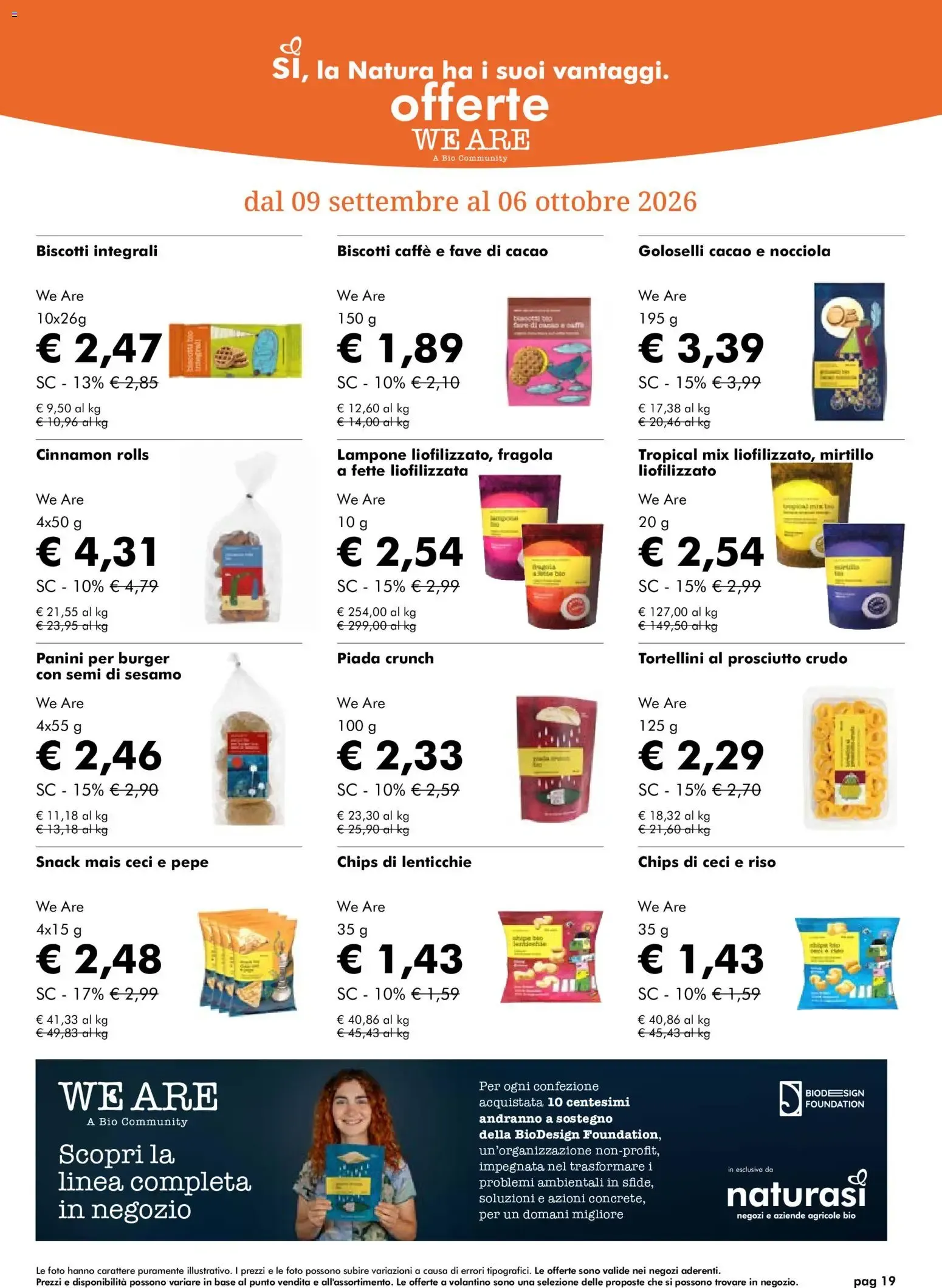 Nuovo Natura Sì volantino dal 09/09/2026 > offerte anteprima 🛍️ da 9 settembre a 6 ottobre di 2026 - Pagina del volantino 18