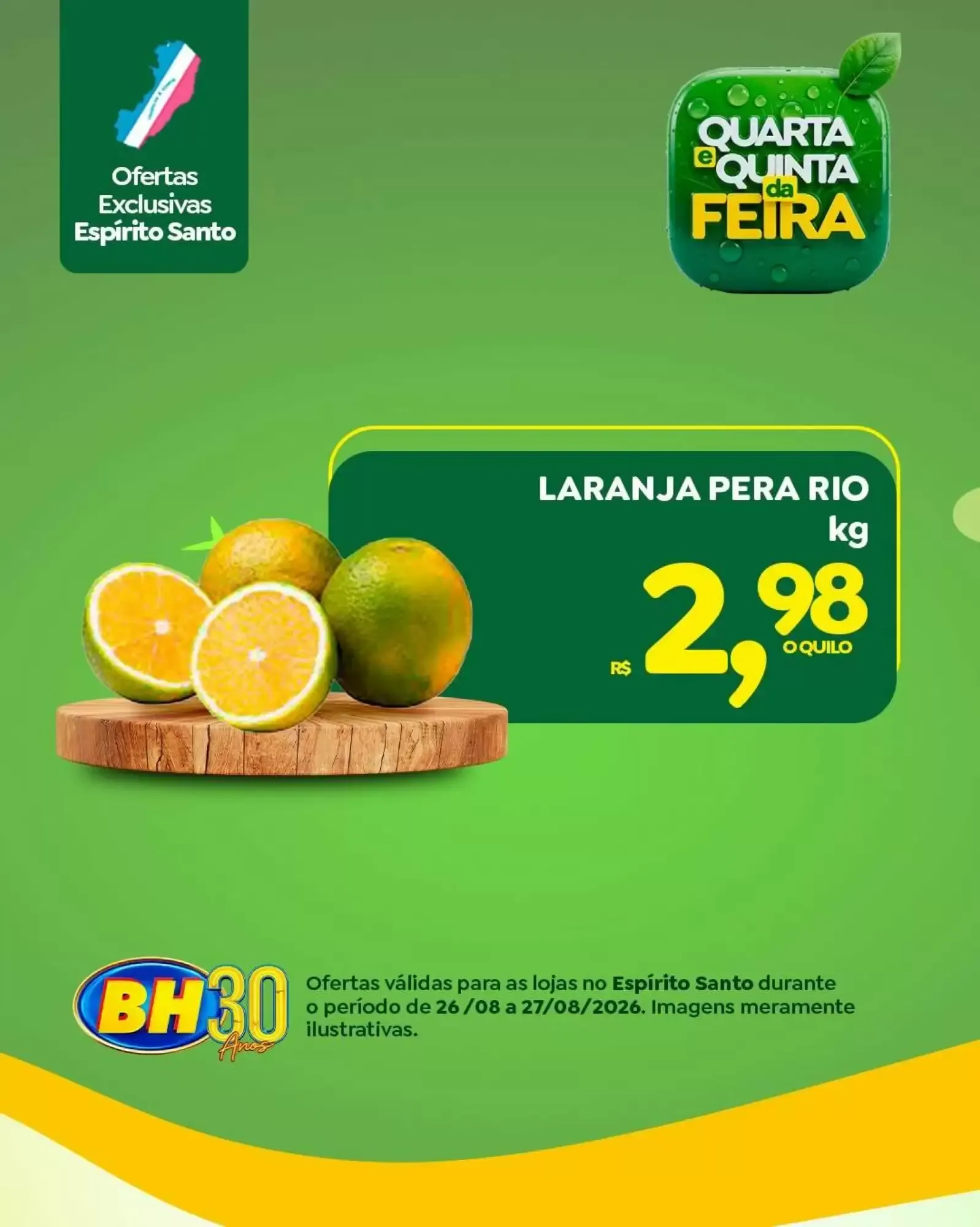 Encarte de Ofertas Quarta e Quinta da Feira - Supermercados BH 26 de agosto até 27 de agosto 2026 - Pagina 4