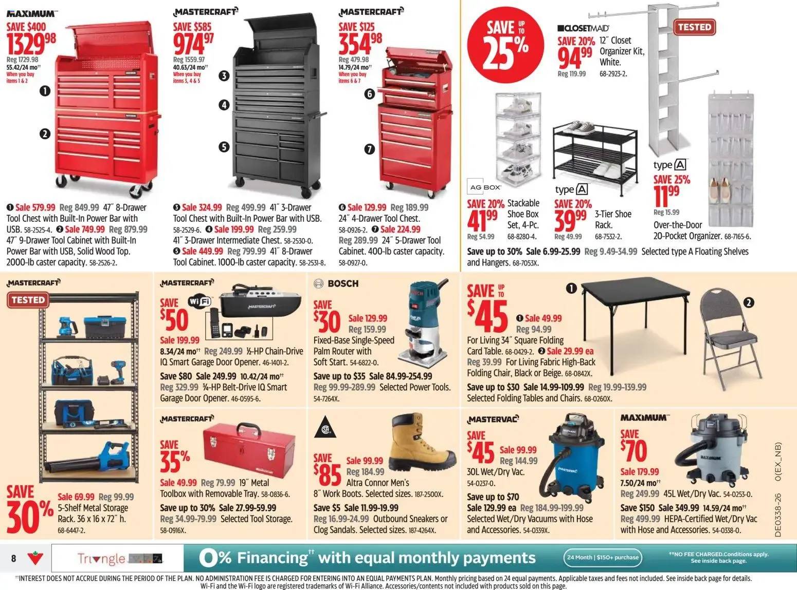 Canadian Tire weekly flyer from Sep 17, 2026 > weekly specials & deals from September 17 to September 24 2026 - flyer page 8