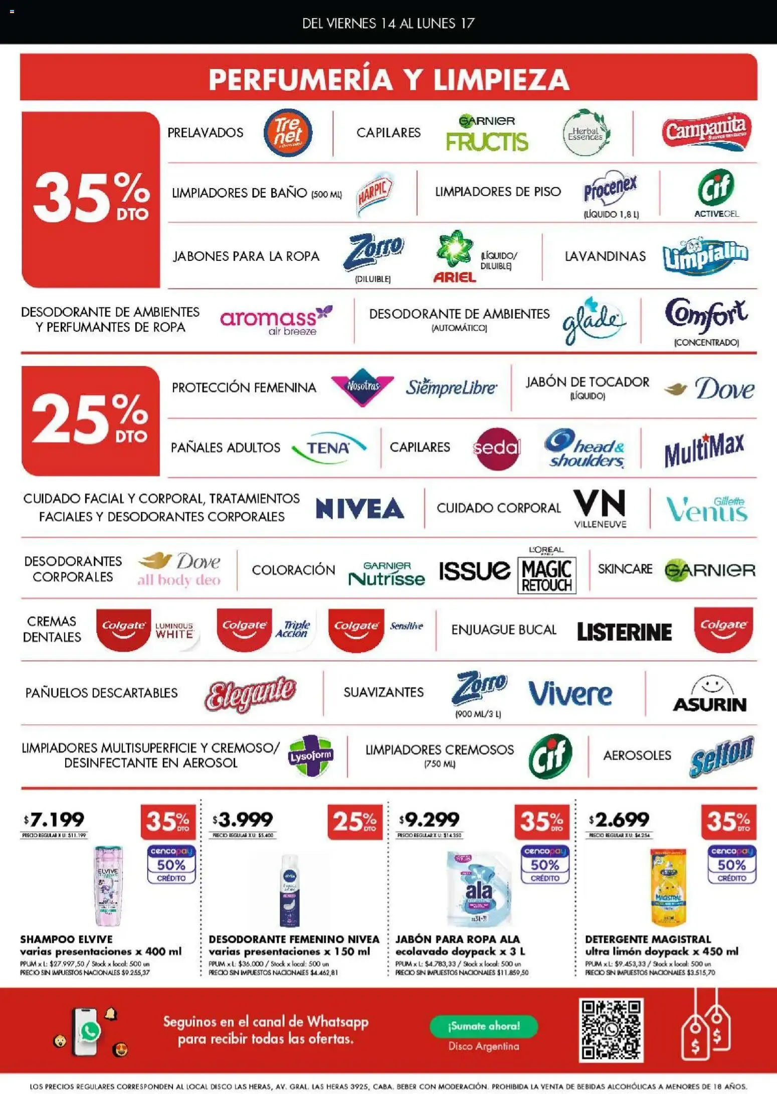 Ofertas de Disco - Super Ofertas 14 de agosto al 17 de agosto 2026 - Página 6 del catálogo