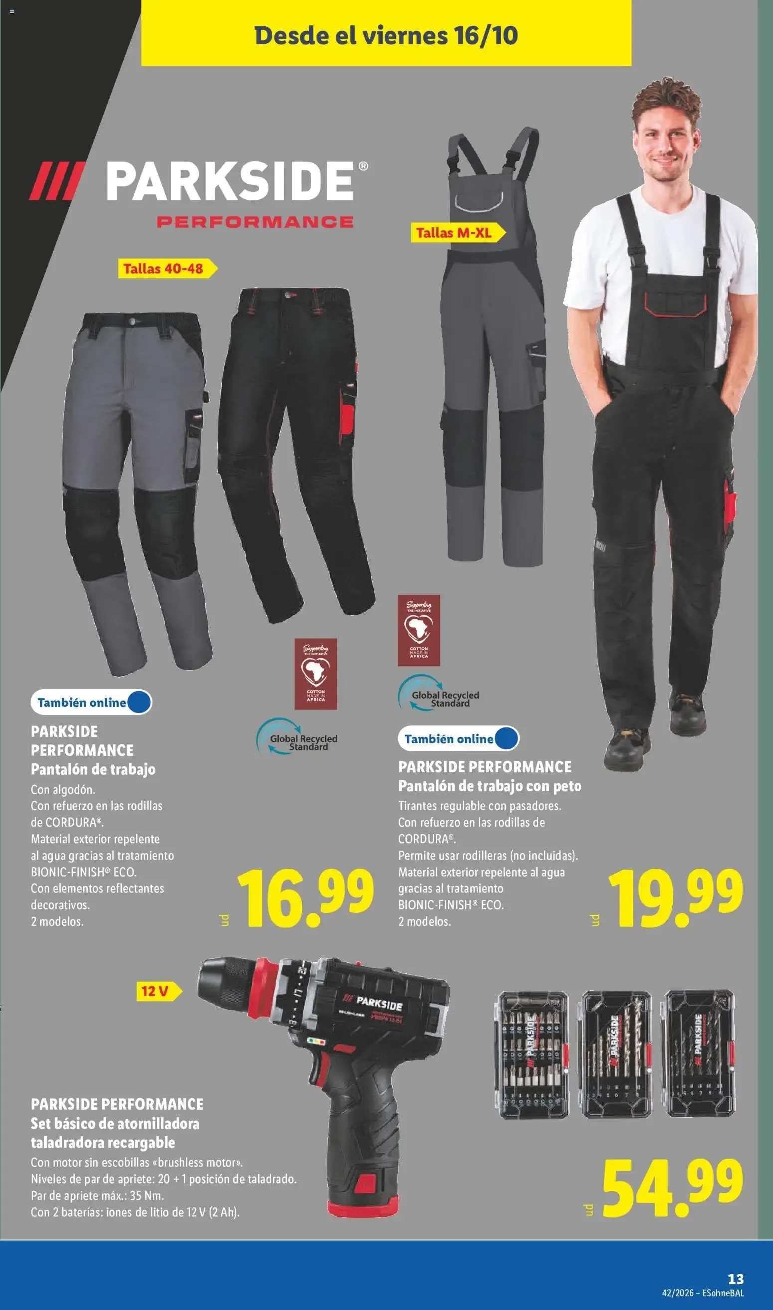 Catálogo de Lidl folleto de bazar del 12/10/2026 | Ofertas 12 de octubre al 18 de octubre 2026 - Página 33