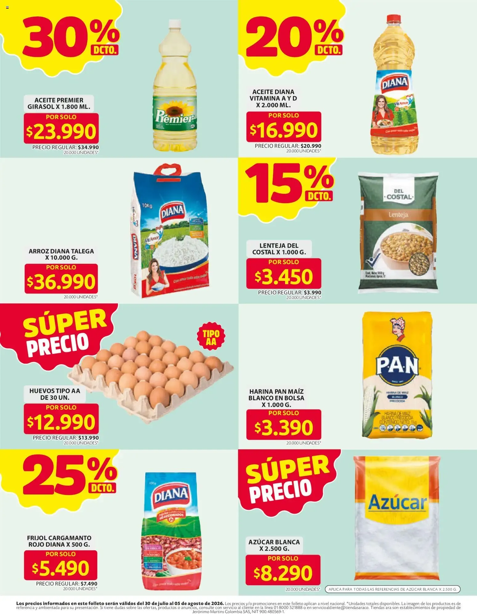 Catalogo de Ara: Ahorra con Alegría AL MEJOR PRECIO 30 de julio al 5 de agosto 2026 - Pag 2