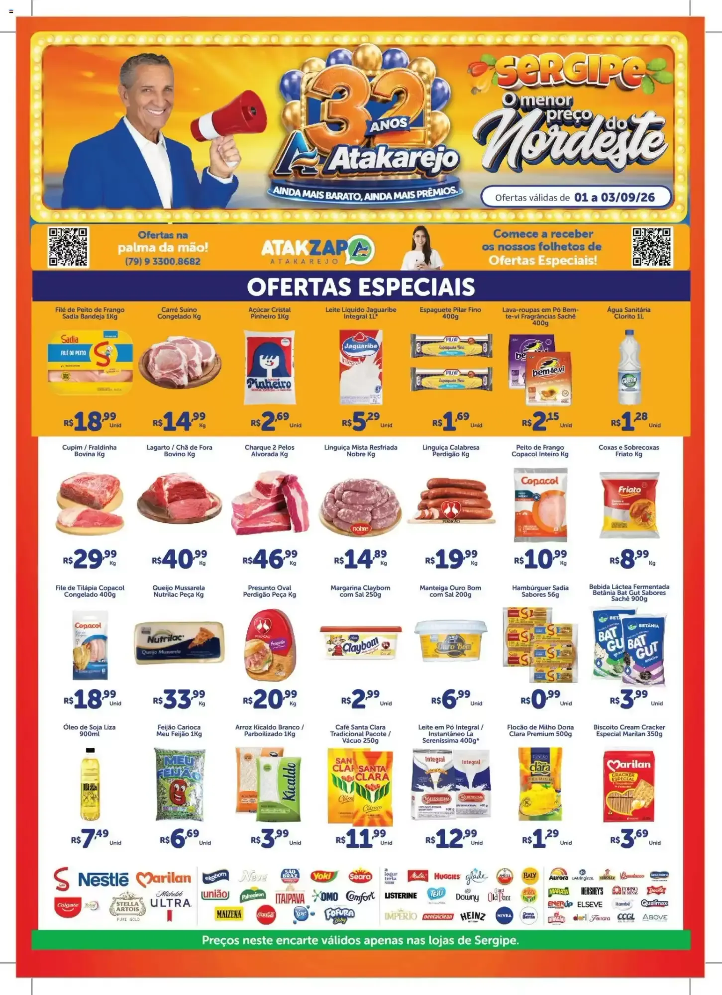Encarte de Encarte Atakarejo 1 de setembro até 3 de setembro 2026 - Pagina 1