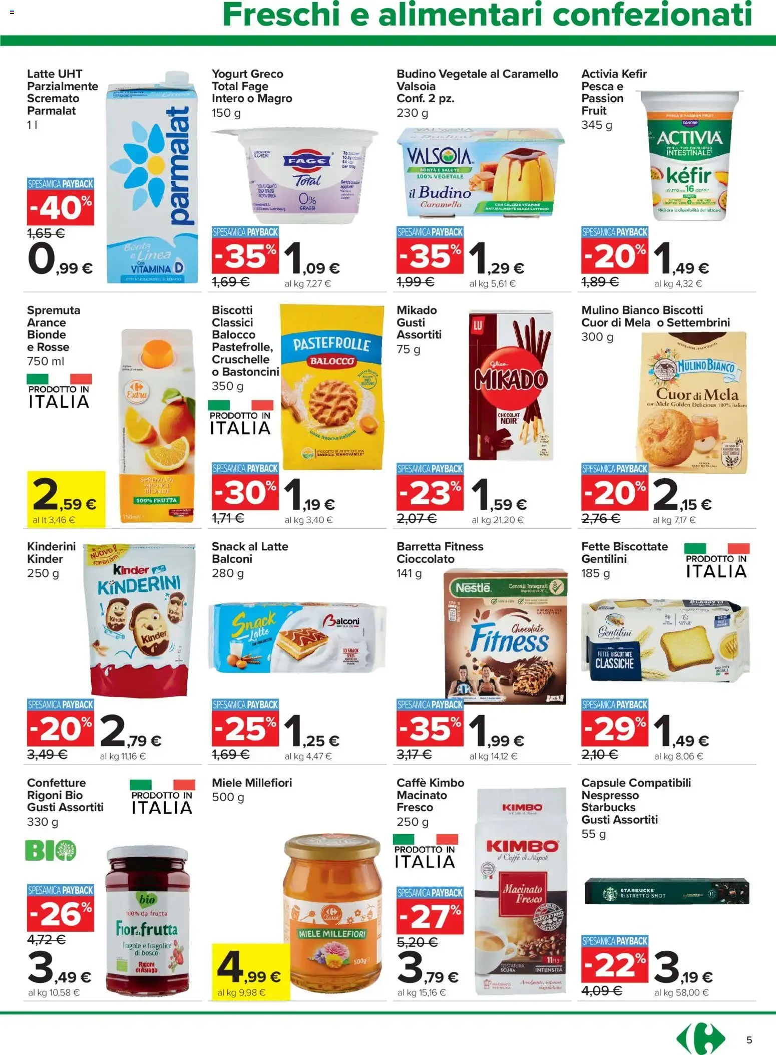 Carrefour Express: Prezzi Imbattibili da 18 giugno a 30 giugno di 2026 - Pagina del volantino 5