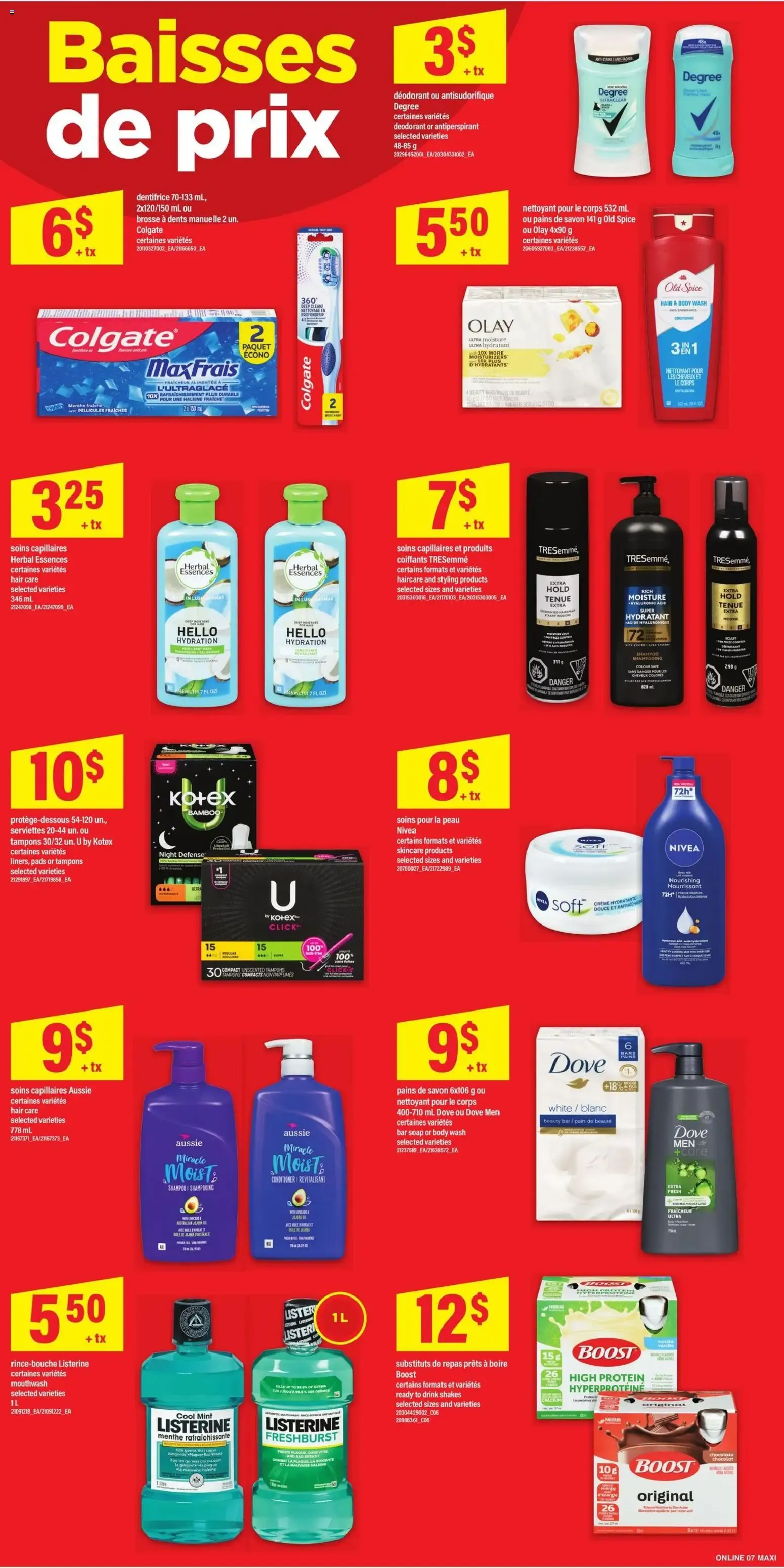 Maxi weekly flyer / circulaire from Oct 29, 2026 > weekly specials & deals from October 29 to November 4 2026 - flyer page 10