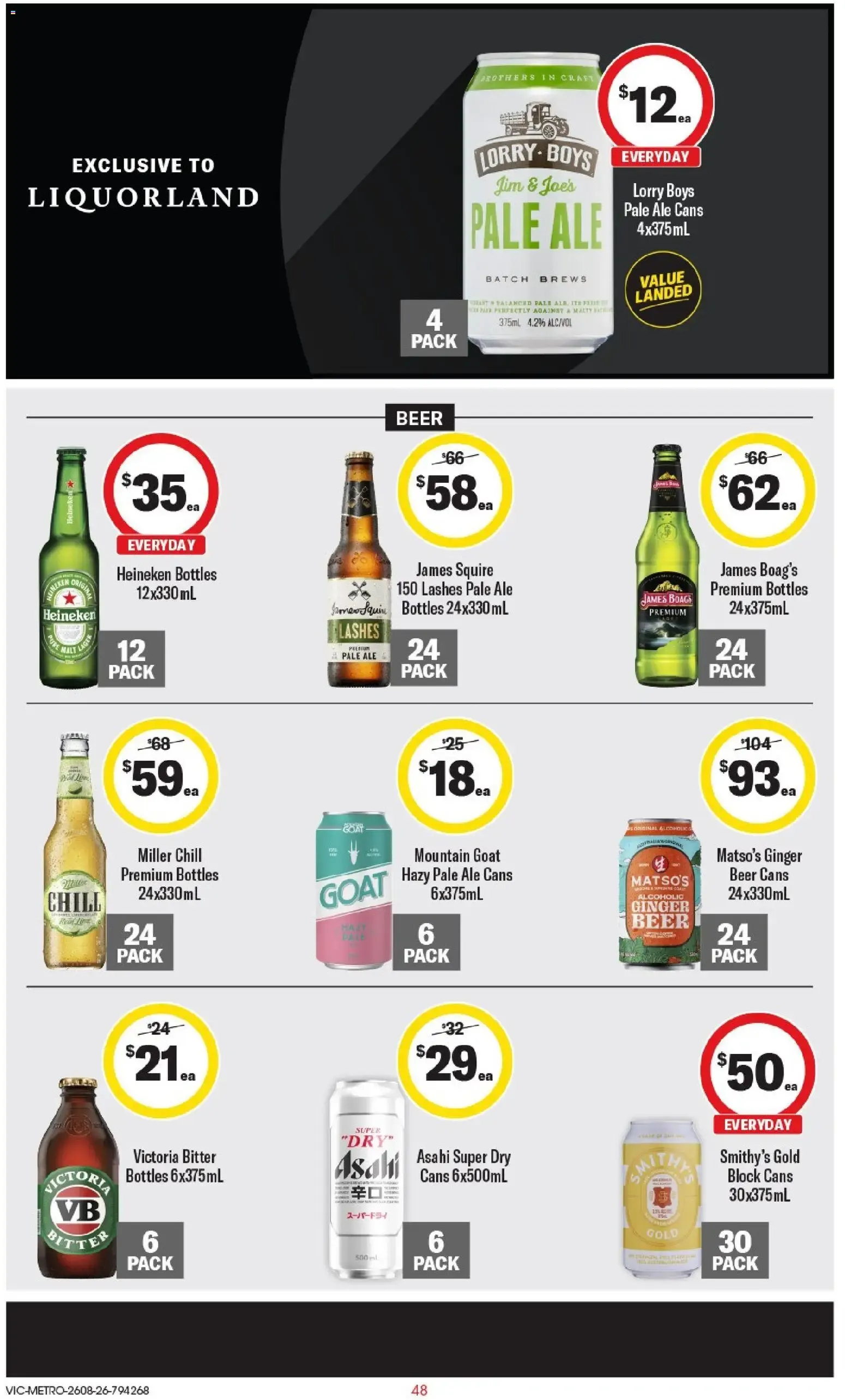 Coles Catalogue Contents - Catalogue valid from 26 August to 1 September 2026 - page 49