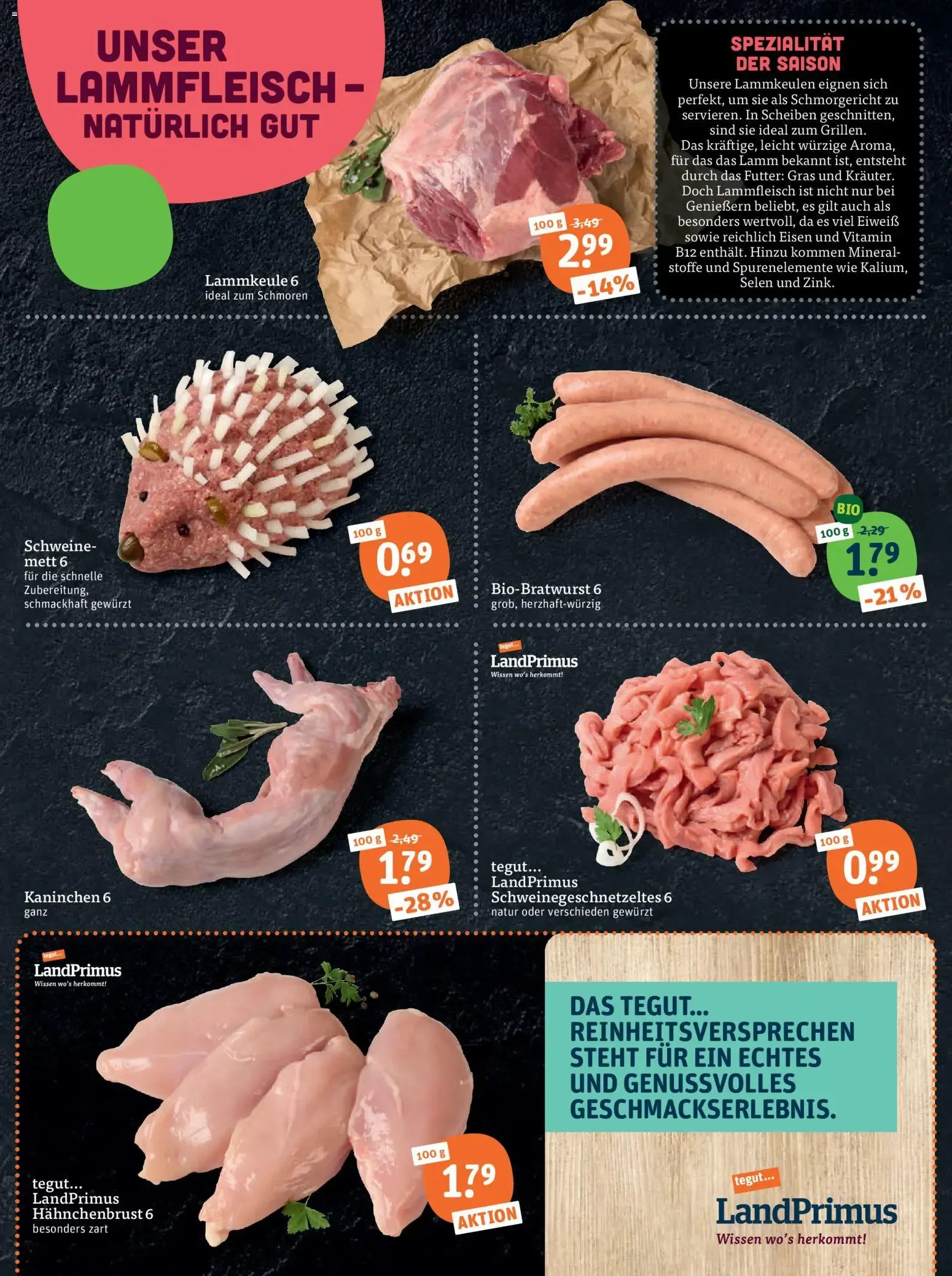 Tegut Endspurt Prospekt von 1. Oktober bis 2. Oktober 2026 - Prospekt seite 7