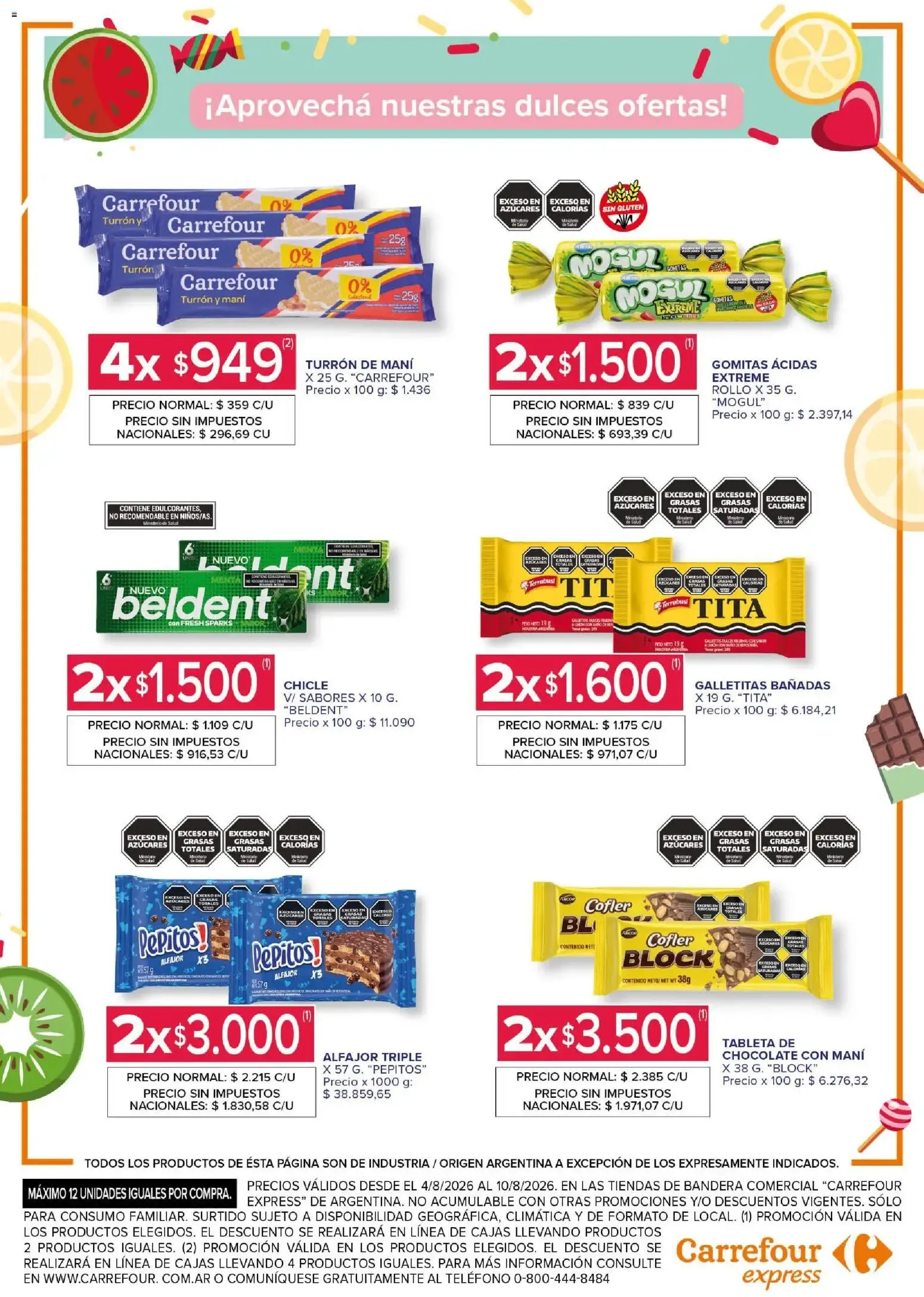 Ofertas de Carrefour Express Folleto del 04/08/2026 - 10/08/2026 4 de agosto al 10 de agosto 2026 - Página 5 del catálogo