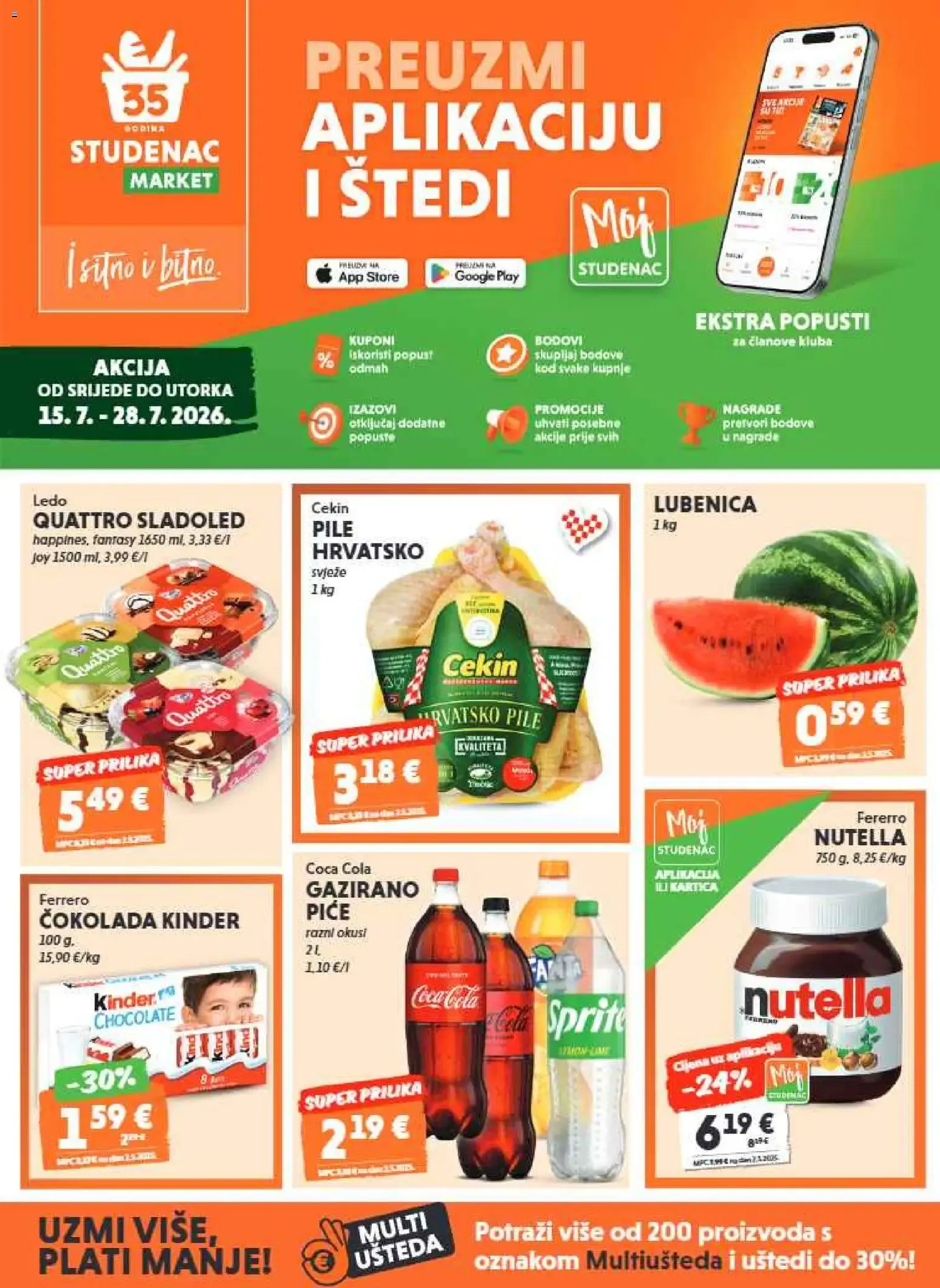 Studenac Katalog novi od 15.07.2026 na listanje > letak digitalni