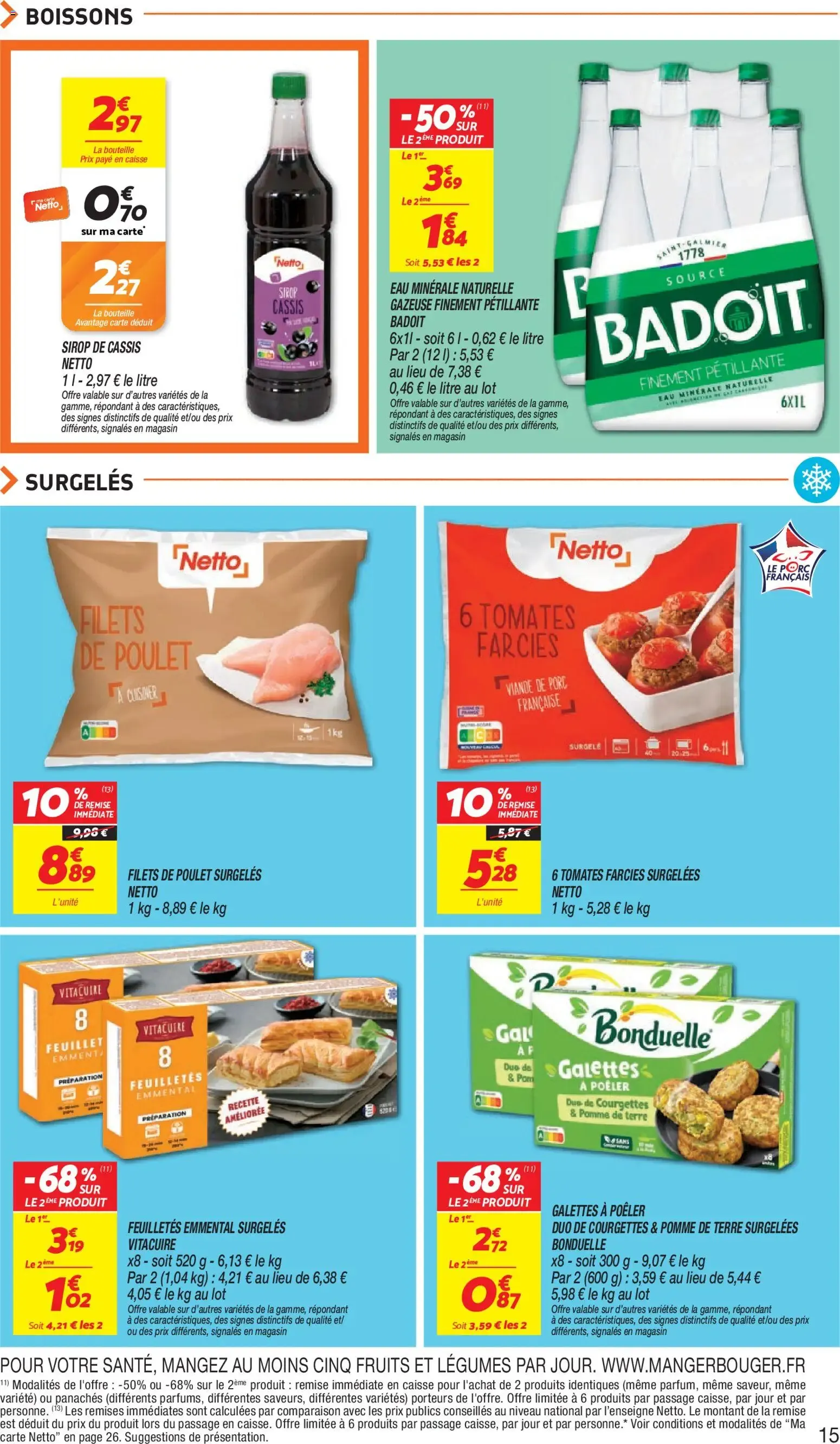 Netto - Temps fort Novembre à partir du 03/11/2026 - promo en ligne du 3 novembre au 9 novembre 2026 - Catalogue page 15