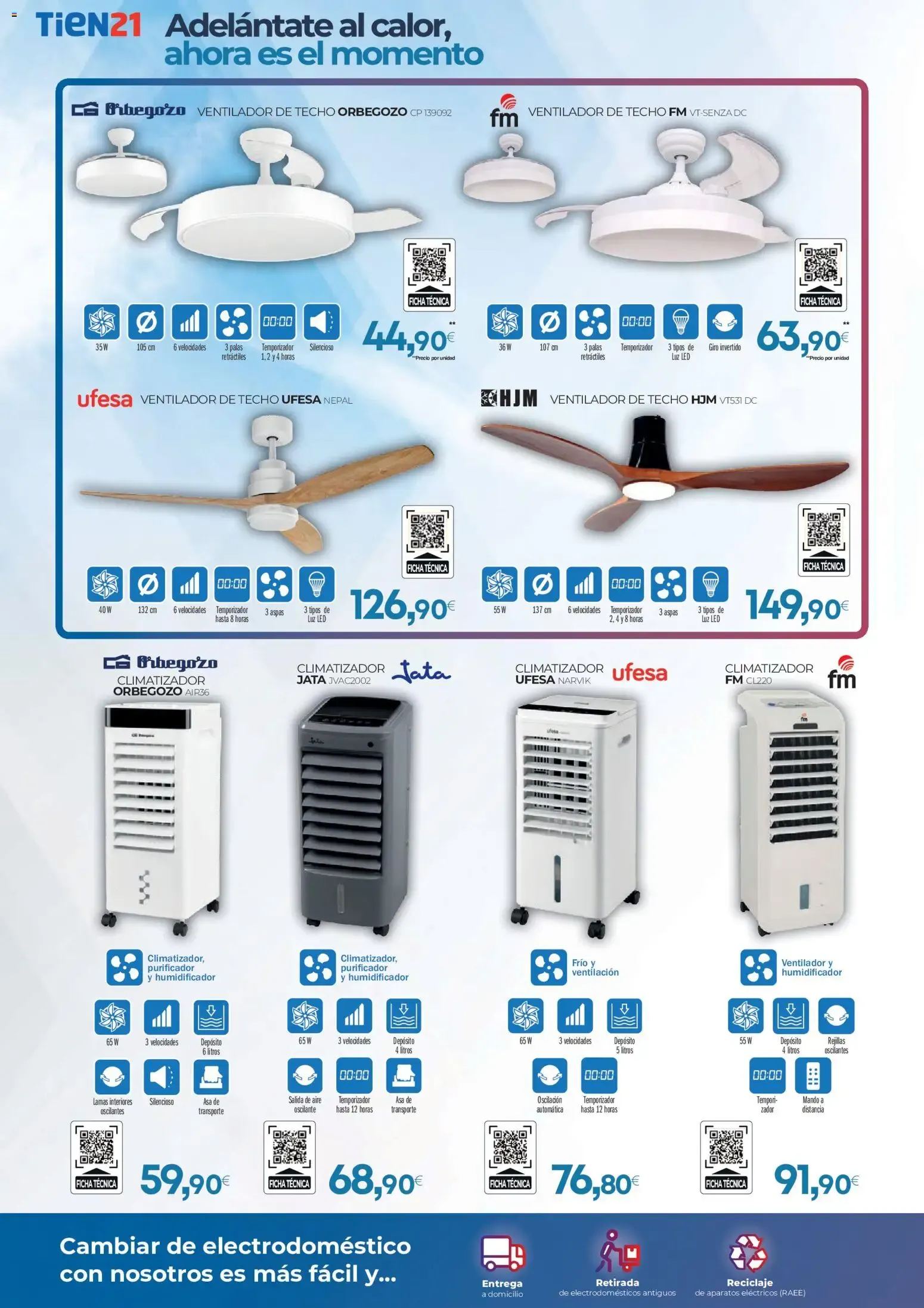Catálogo de Tien 21 - Adelántate al calor, ahora es el momento (Aire Acondicionado Whirlpool) 13 de abril al 31 de julio 2026 - Página 14