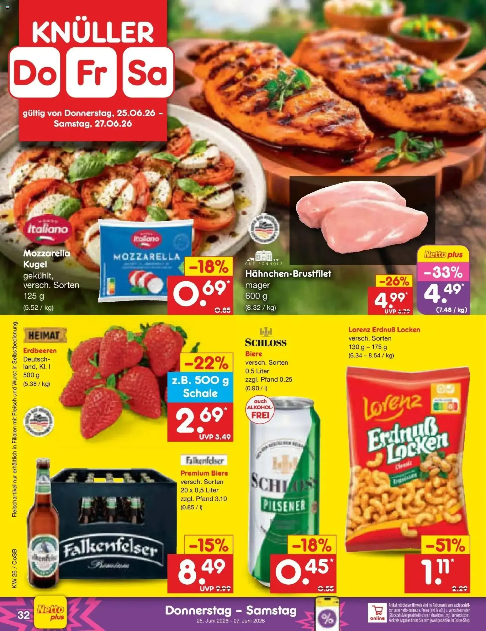 Netto Marken-Discount Prospekt Bitterfeld-Wolfen (ab 22.06.2026) » Angebote von 22. Juni bis 27. Juni 2026 - Prospekt seite 44