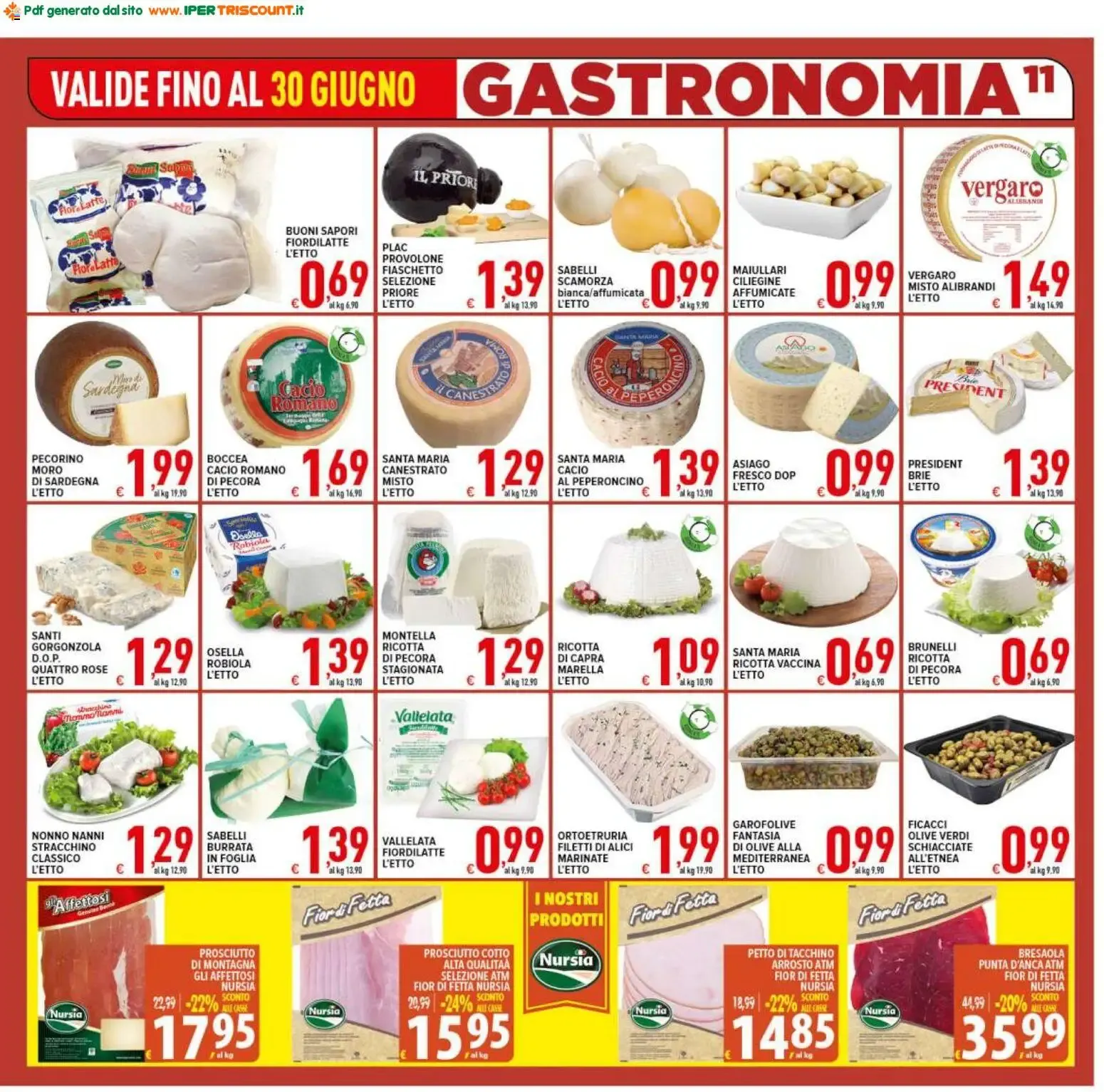 Ipertriscount volantino dal 19/06/2026 - online Offerte da 19 giugno a 30 giugno di 2026 - Pagina del volantino 11