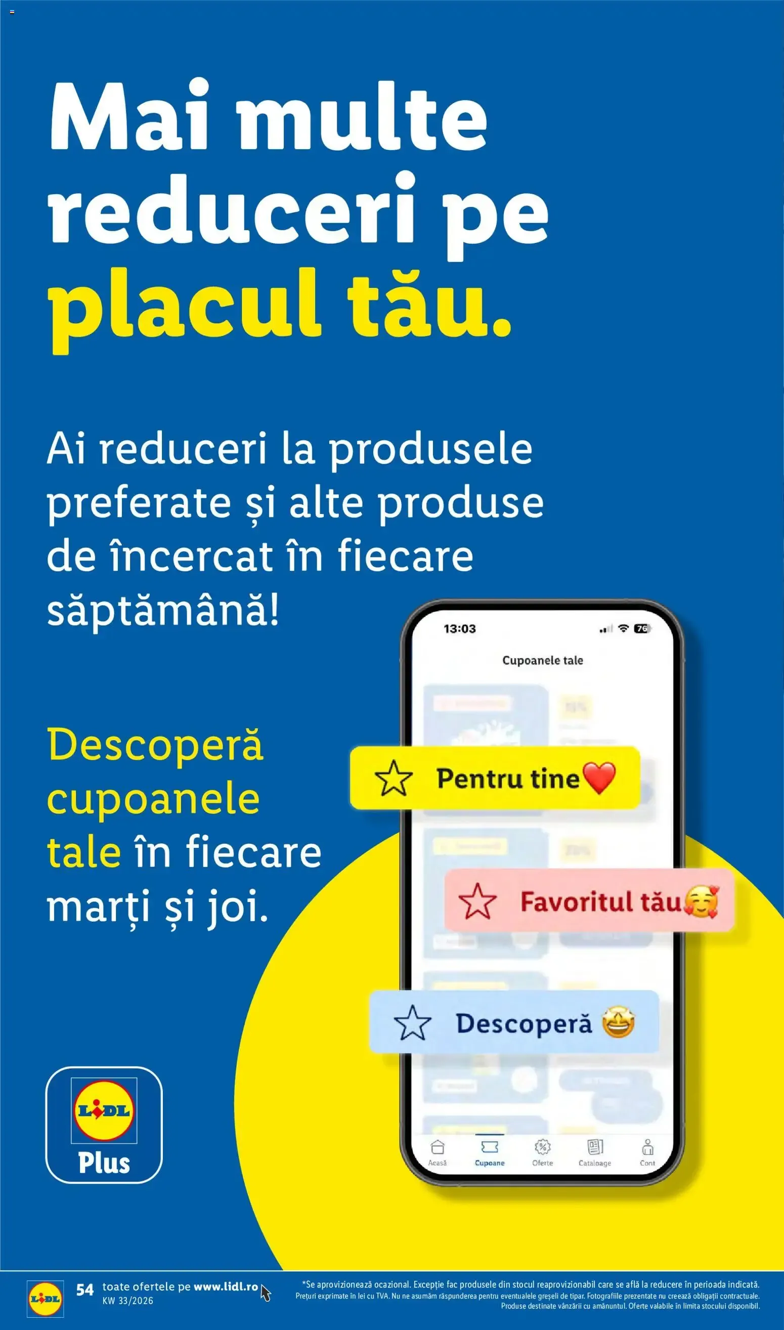 Catalog Catalog LIDL 10.08.2026 - Oferta și Revista online de la 10 august până la 16 august 2026 - Revista Pagina 54