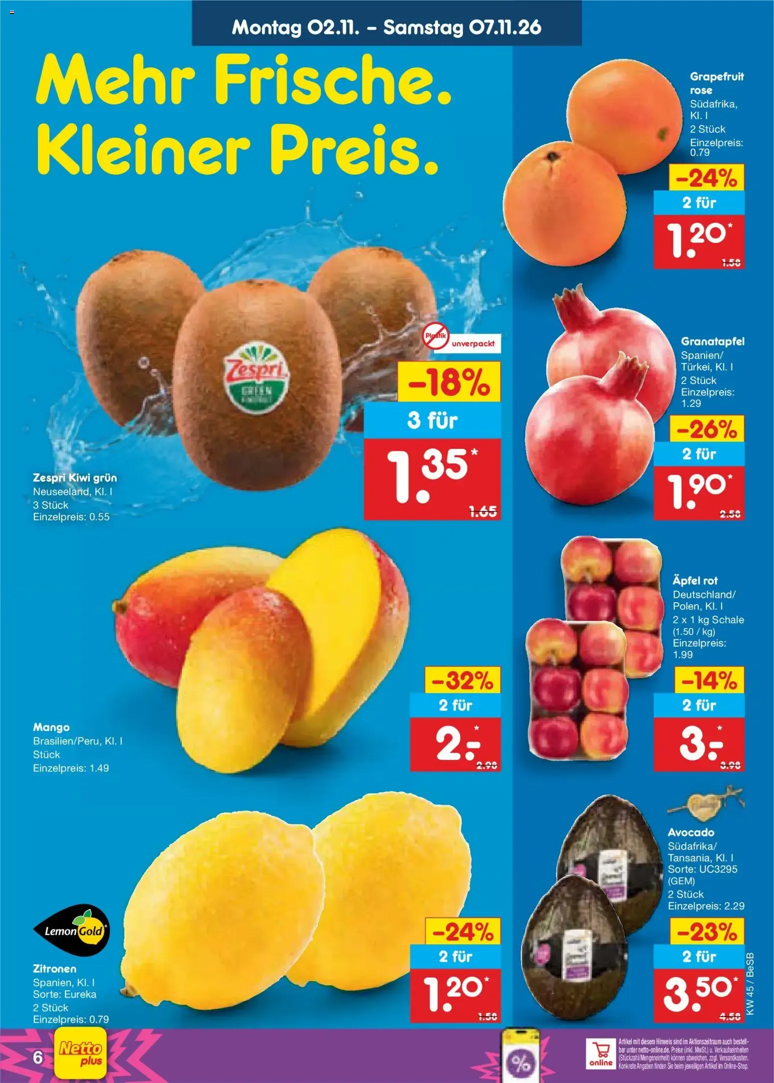 Netto Marken-Discount Prospekt (ab 02.11.2026) » Angebote von 2. November bis 7. November 2026 - Prospekt seite 10