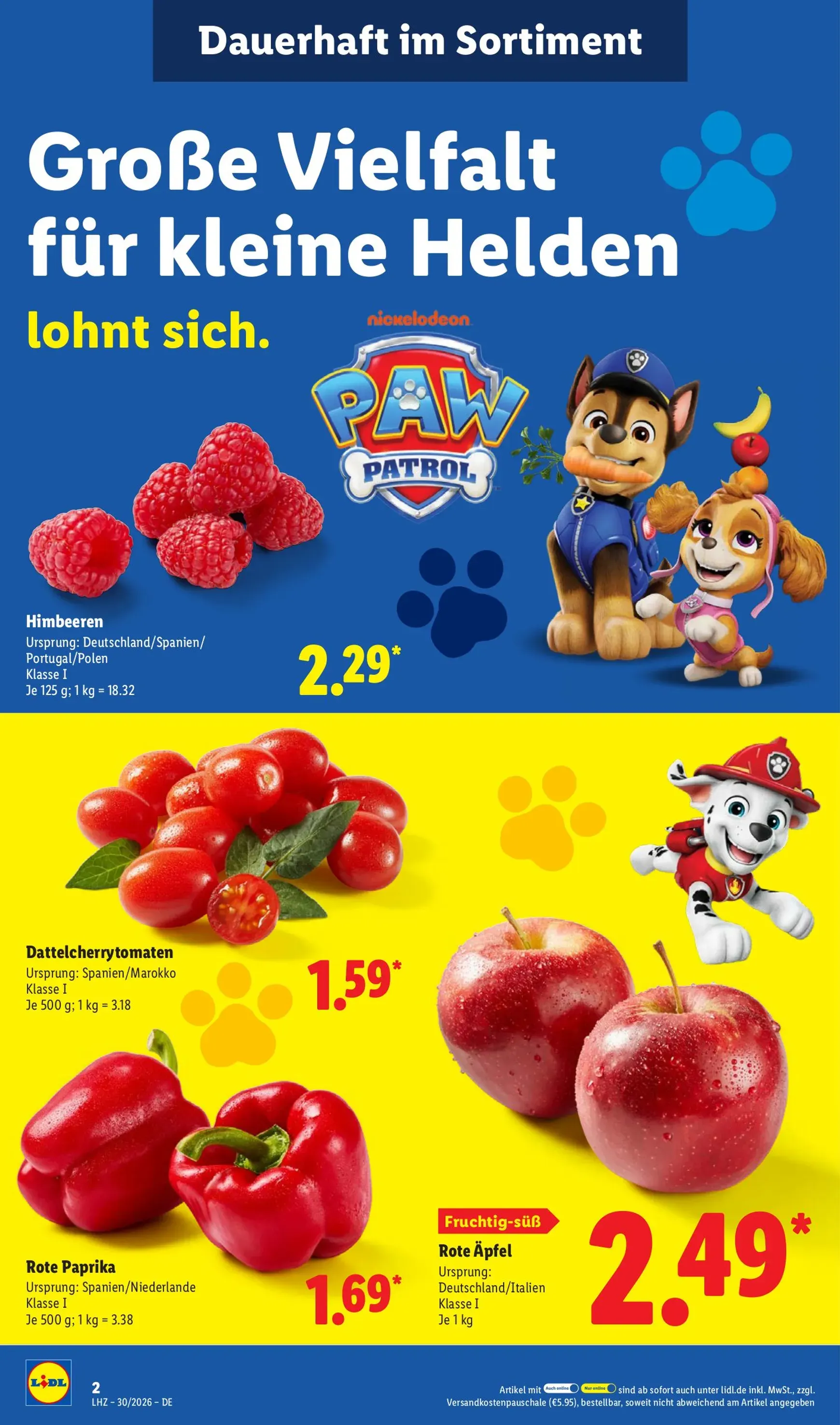 Lidl Prospekt nächste Woche – von Montag 20.07.2026 bis Samstag 25.07.2026 von 20. Juli bis 25. Juli 2026 - Prospekt seite 2