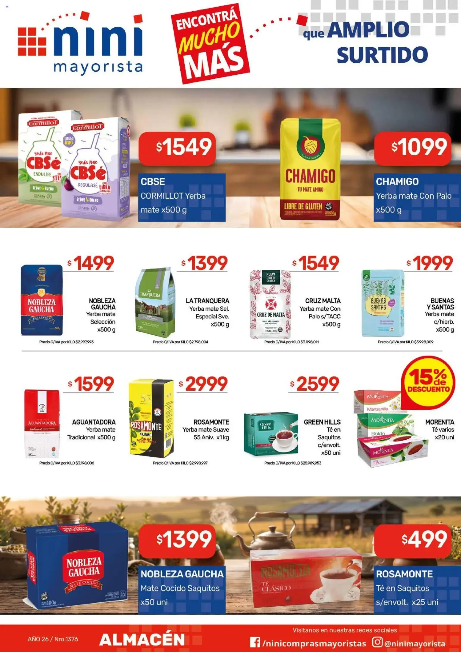 Ofertas de NINI Mayorista catálogo del 07/09/2026 - 13/09/2026 7 de septiembre al 13 de septiembre 2026 - Página 31 del catálogo