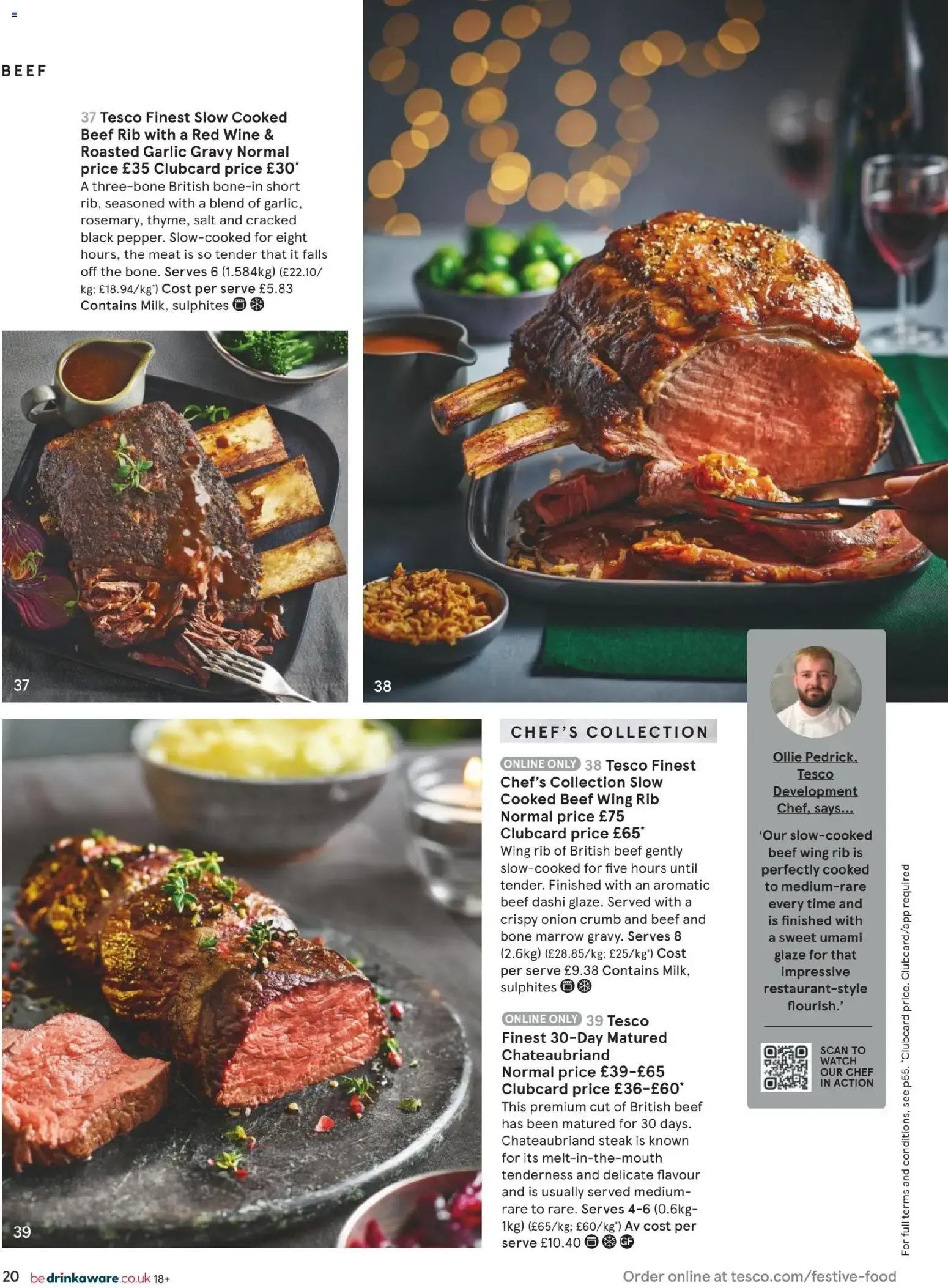 TESCO finest Festive Food to Order from 4 November to 31 December 2026 - Catalogue Page 20