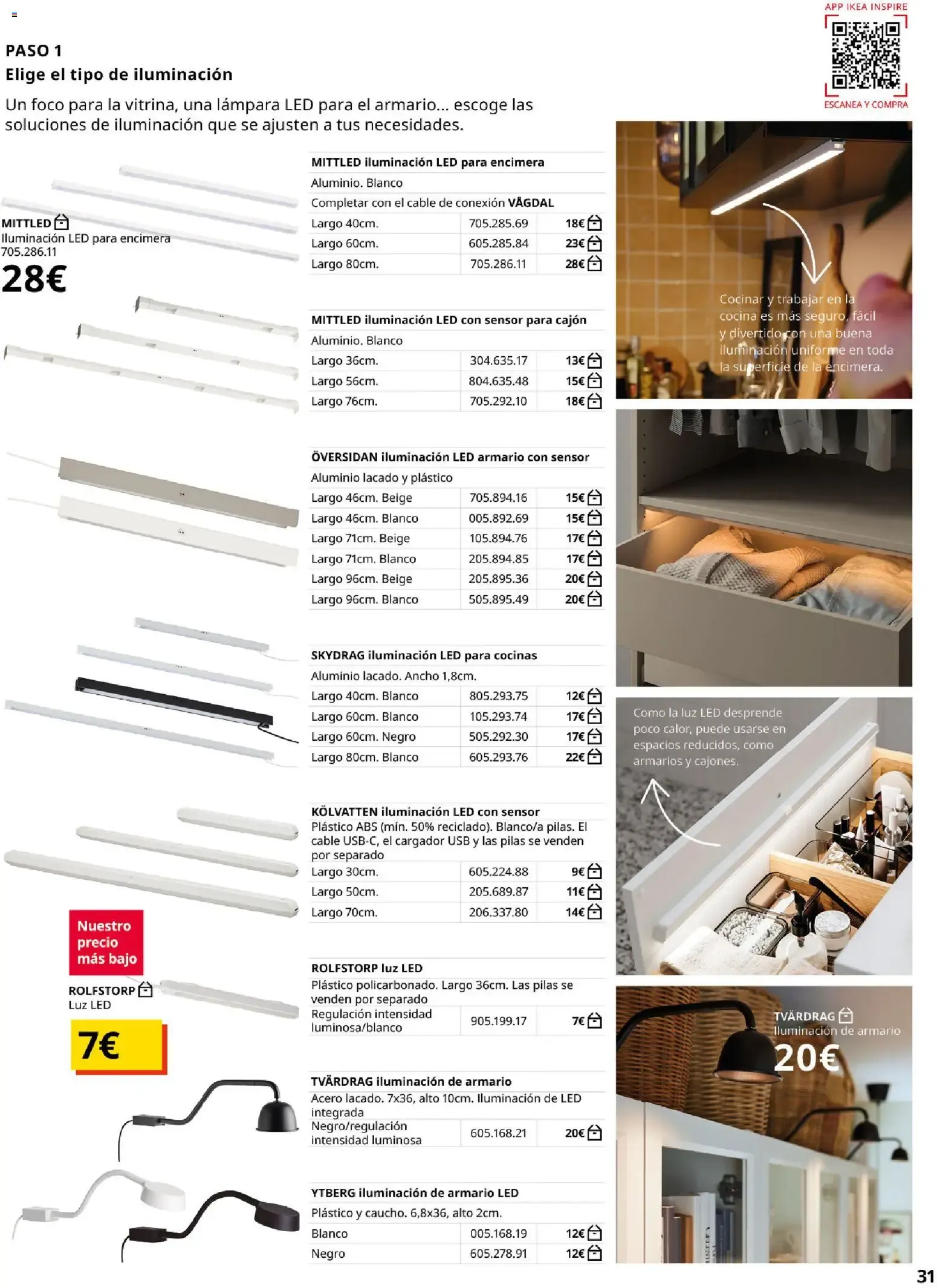Catálogo de IKEA - Guía de Compra Iluminación y Sonido para tu Hogar 29 de septiembre al 31 de enero 2027 - Página 31