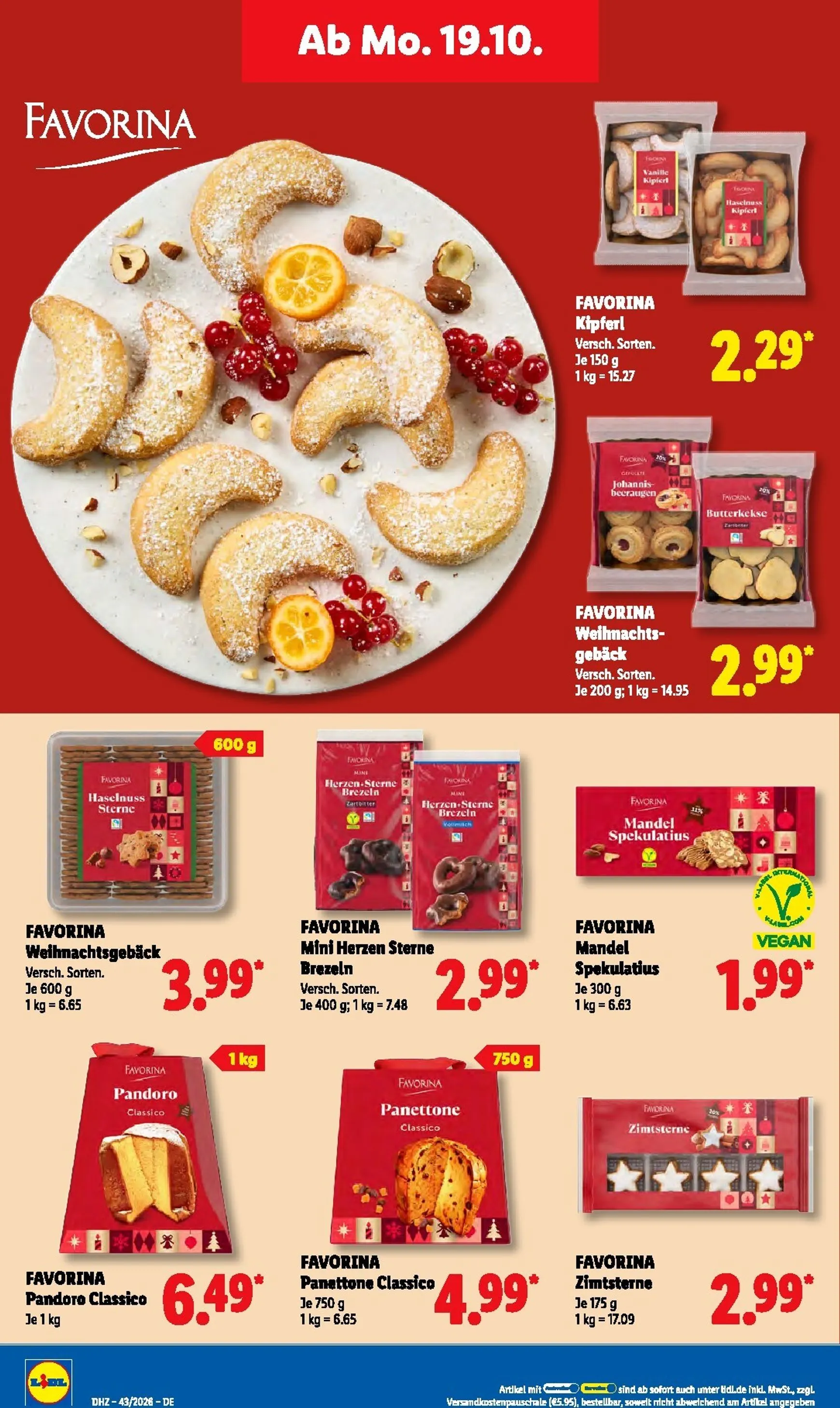 Lidl Prospekt nächste Woche – von Montag 19.10.2026 bis Samstag 24.10.2026 von 19. Oktober bis 24. Oktober 2026 - Prospekt seite 29