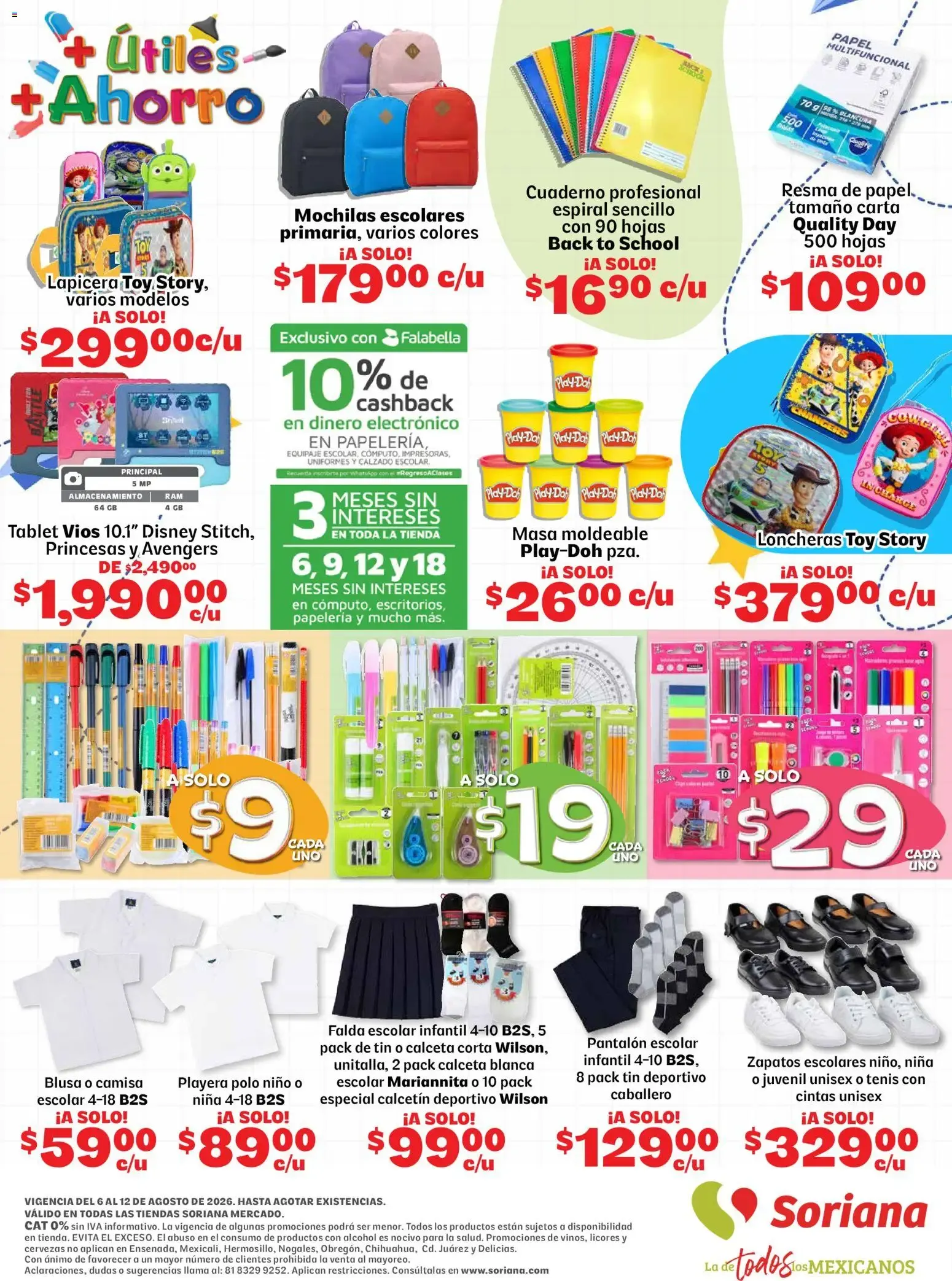 Catálogo de SORIANA ofertas hoy de 06/08/2026 - Folleto Agosto 6 de agosto al 12 de agosto 2026 - Pagina 8