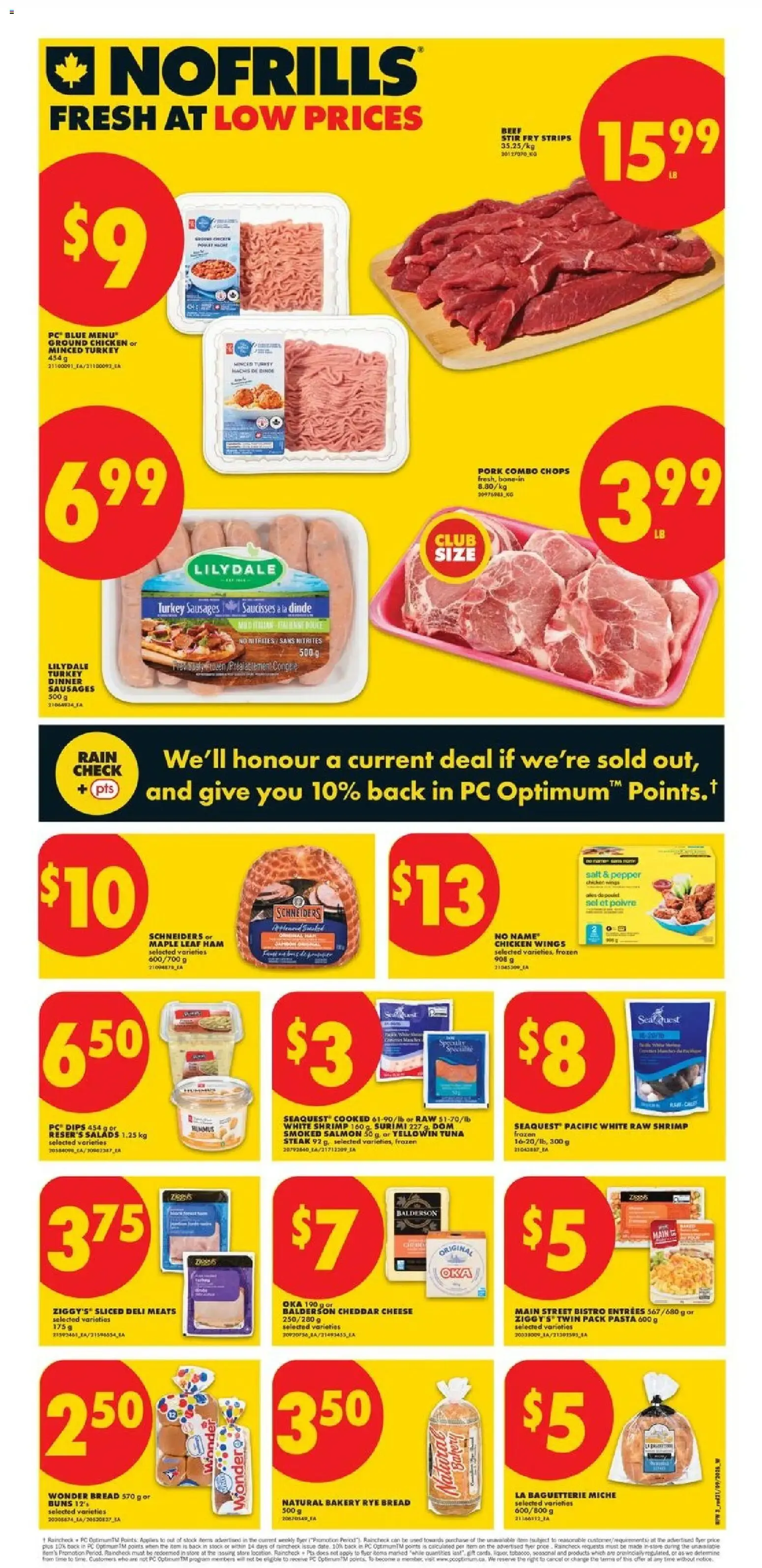 NOFRILLS FLYER PRICES EFFECTIVE THURSDAY, SEPTEMBER 24 TO WEDNESDAY, SEPTEMBER 30, 2026. from September 24 to September 30 2026 - flyer page 4