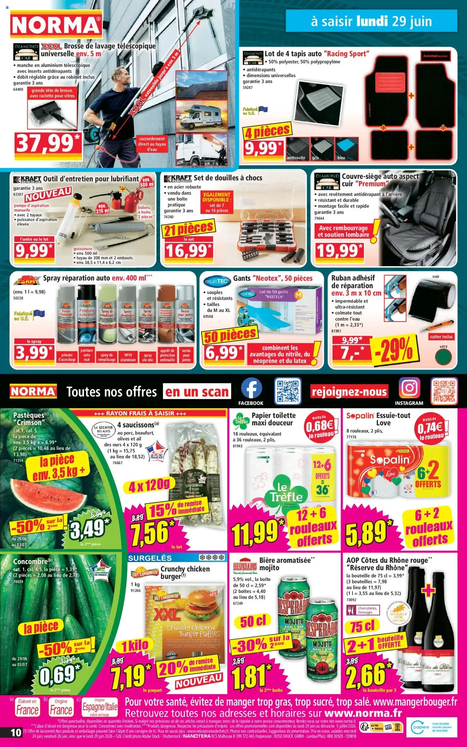 Norma catalogue à partir du 24/06/2026 - promo en ligne du 24 juin au 30 juin 2026 - Catalogue page 10