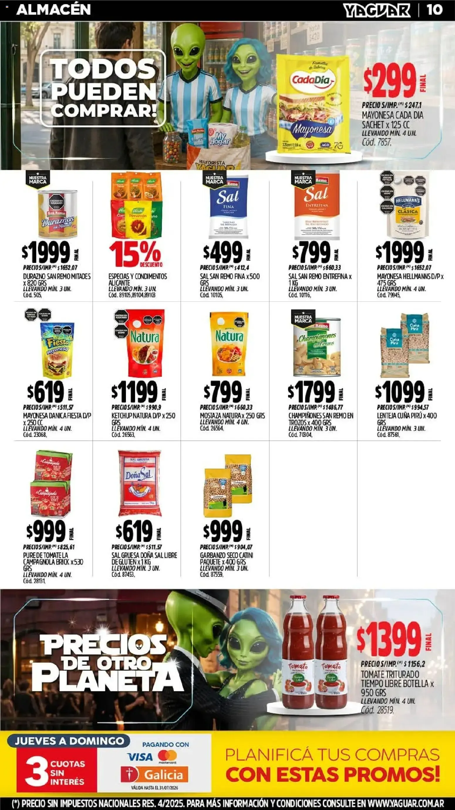 Ofertas de Yaguar - Oferta Semanal Chaco del 06/07/2026 - 11/07/2026 6 de julio al 11 de julio 2026 - Página 11 del catálogo