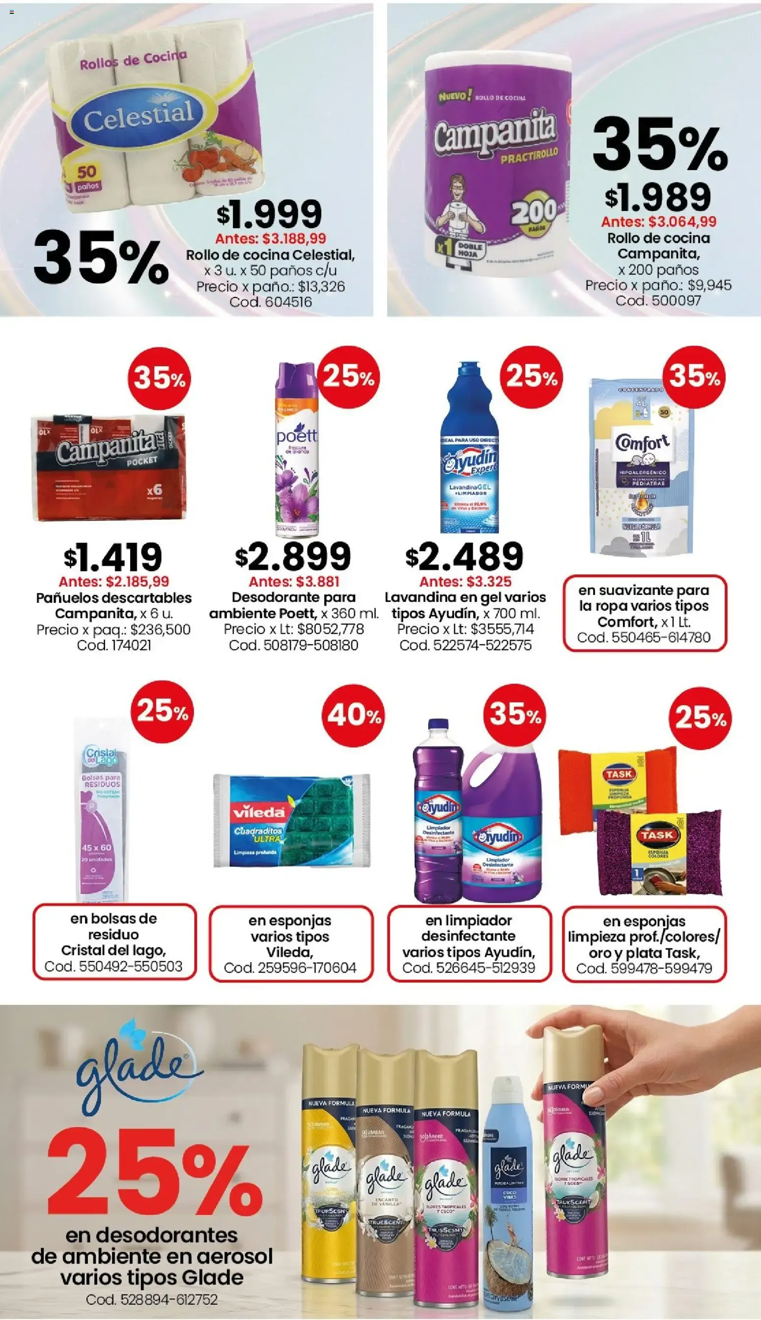 Ofertas de Coto - Perfumería y limpieza || del 22/06/2026 - 28/06/2026 || Descuentos 22 de junio al 28 de junio 2026 - Página 2 del catálogo