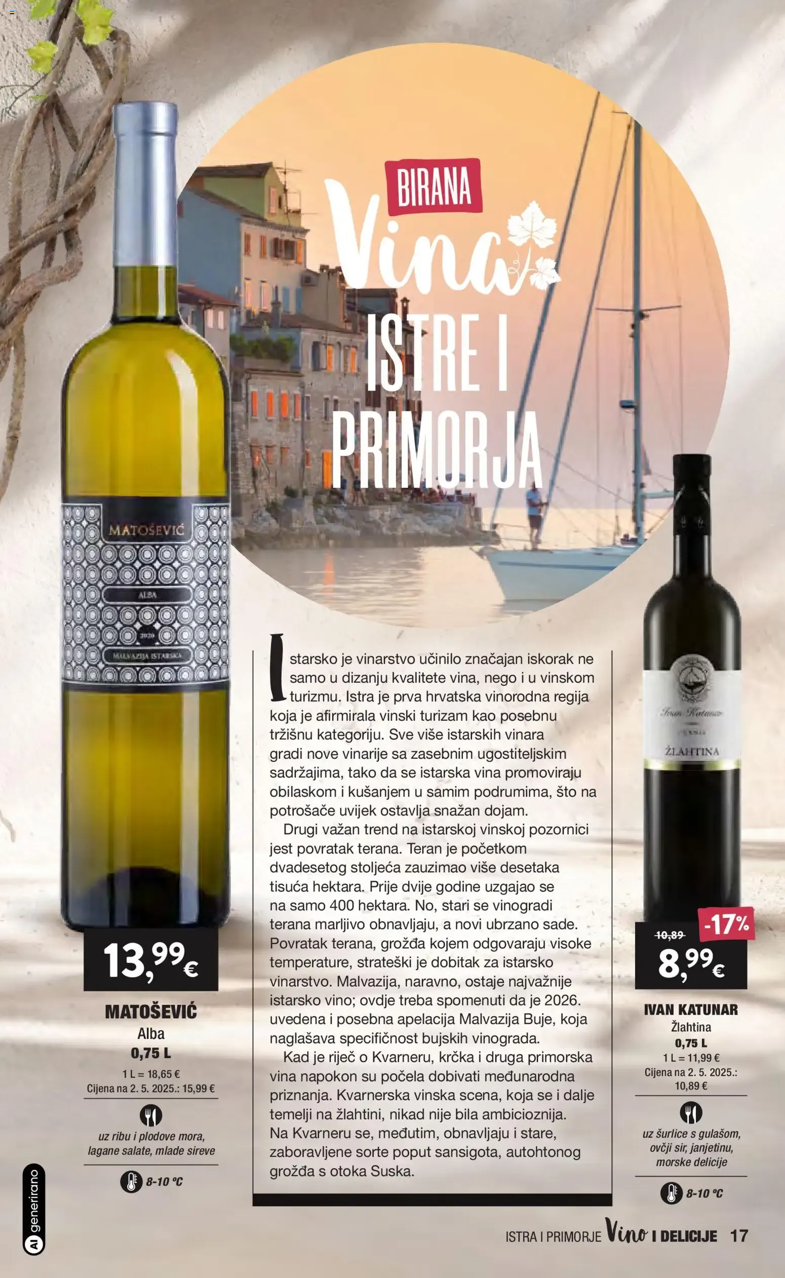 Katalog Vino I DELICIJE od 16. rujna do 6. listopada 2026. - Pregled Stranica 17