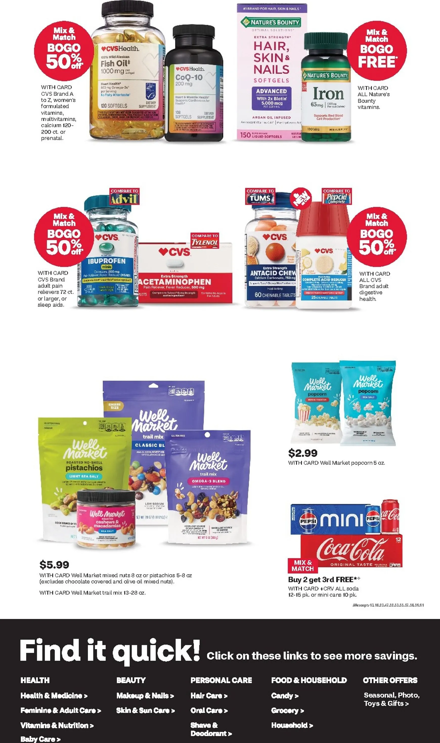 Weekly ad Current CVS Pharmacy leaflet valid from Sunday 07/26/2026 to Saturday 08/01/2026 from July 26 to August 1 2026 - Page 4
