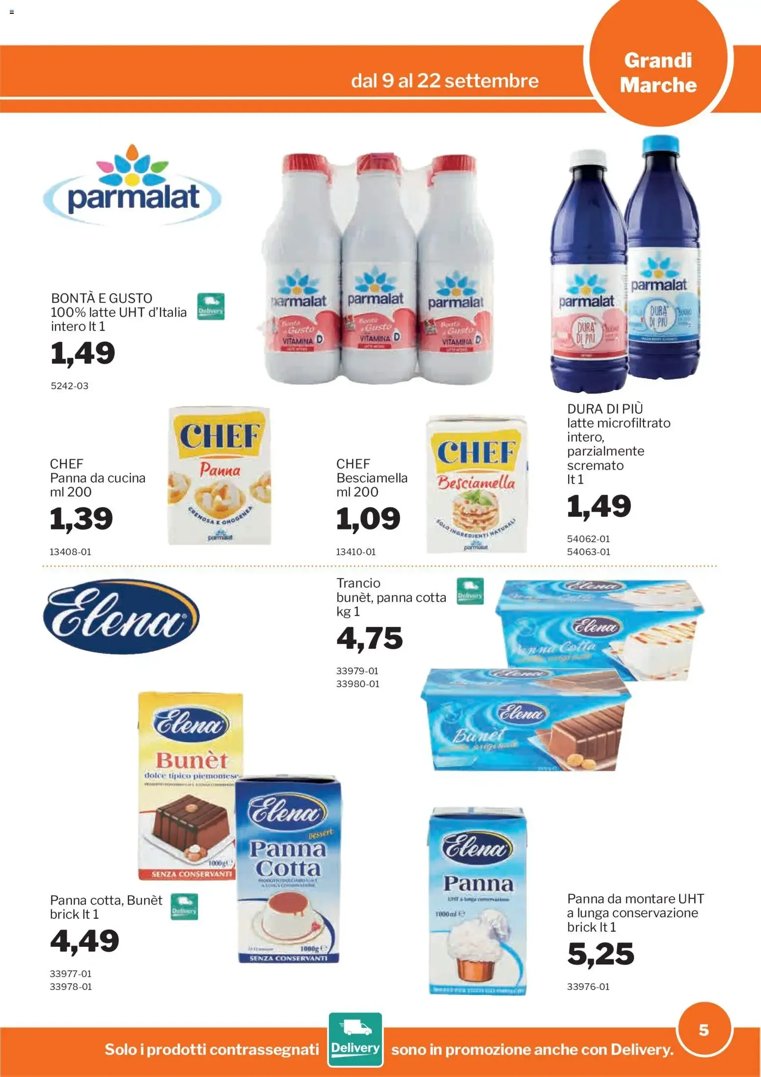 Promozioni GrosMarket da 9 settembre a 22 settembre di 2026 - Pagina del volantino 5