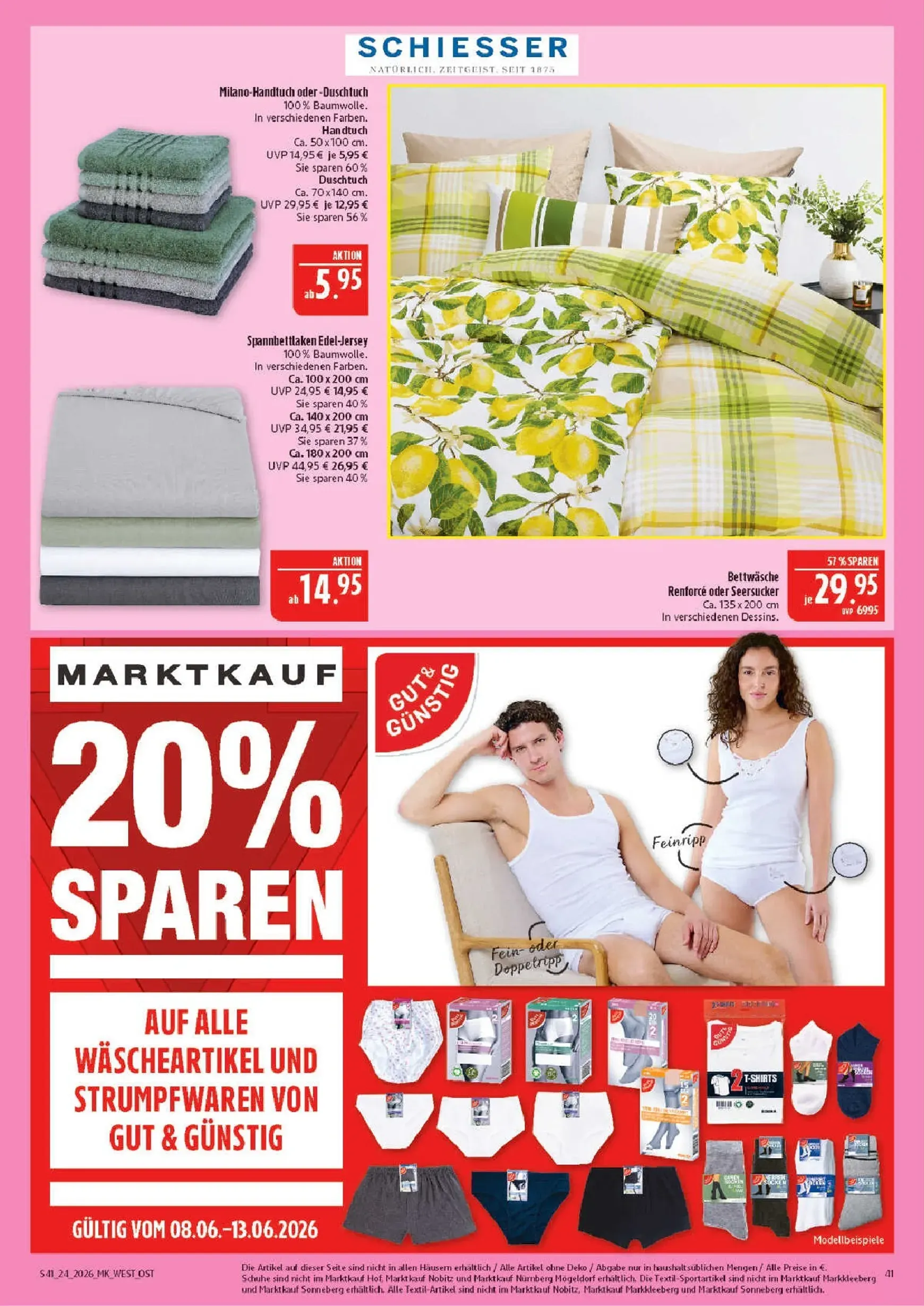 Marktkauf Prospekt – von Montag 08.06.2026 bis Samstag 13.06.2026 von 8. Juni bis 13. Juni 2026 - Prospekt seite 41