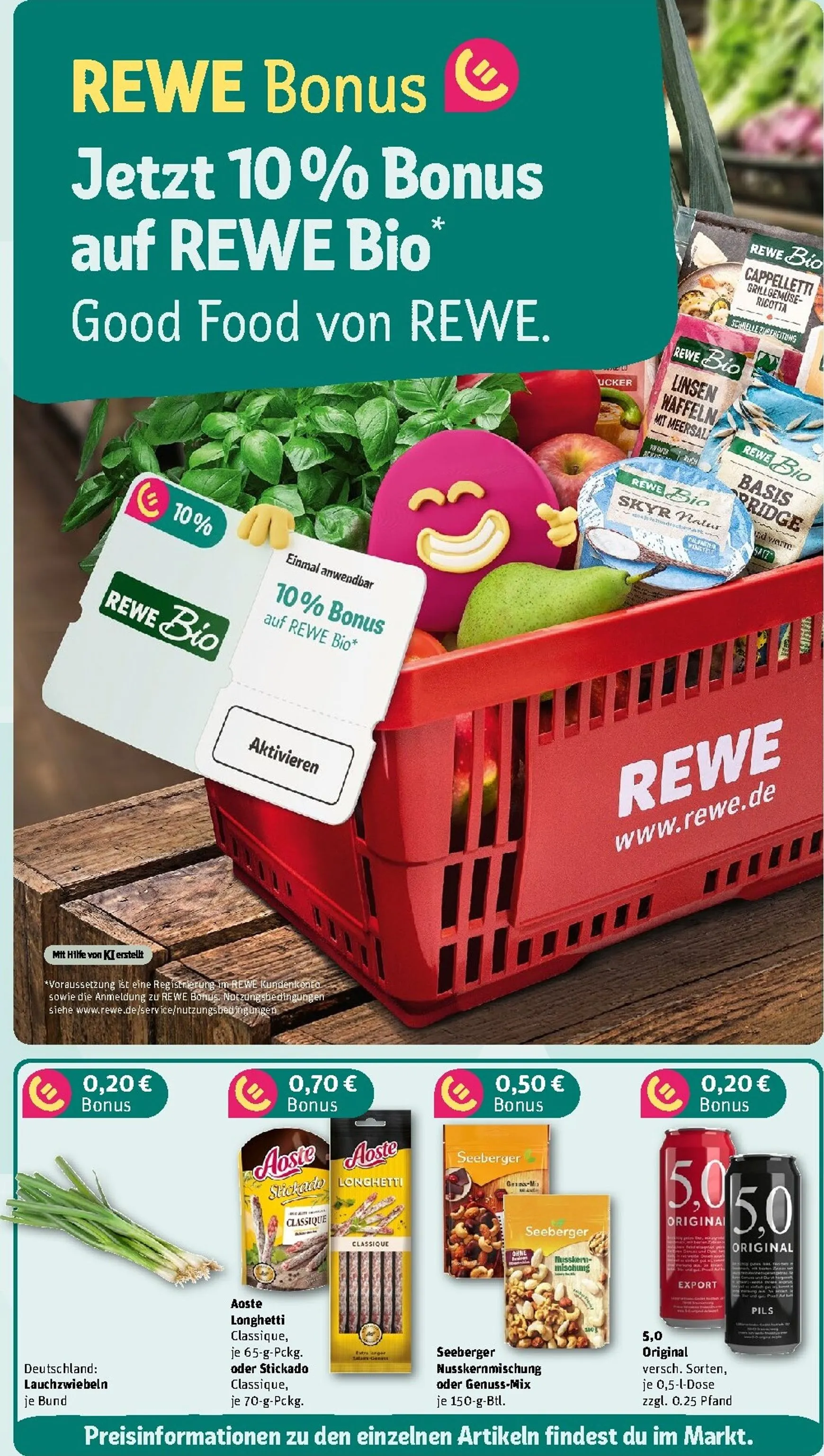 REWE Arina Fester Dein Markt von 24. August bis 30. August 2026 - Prospekt seite 3