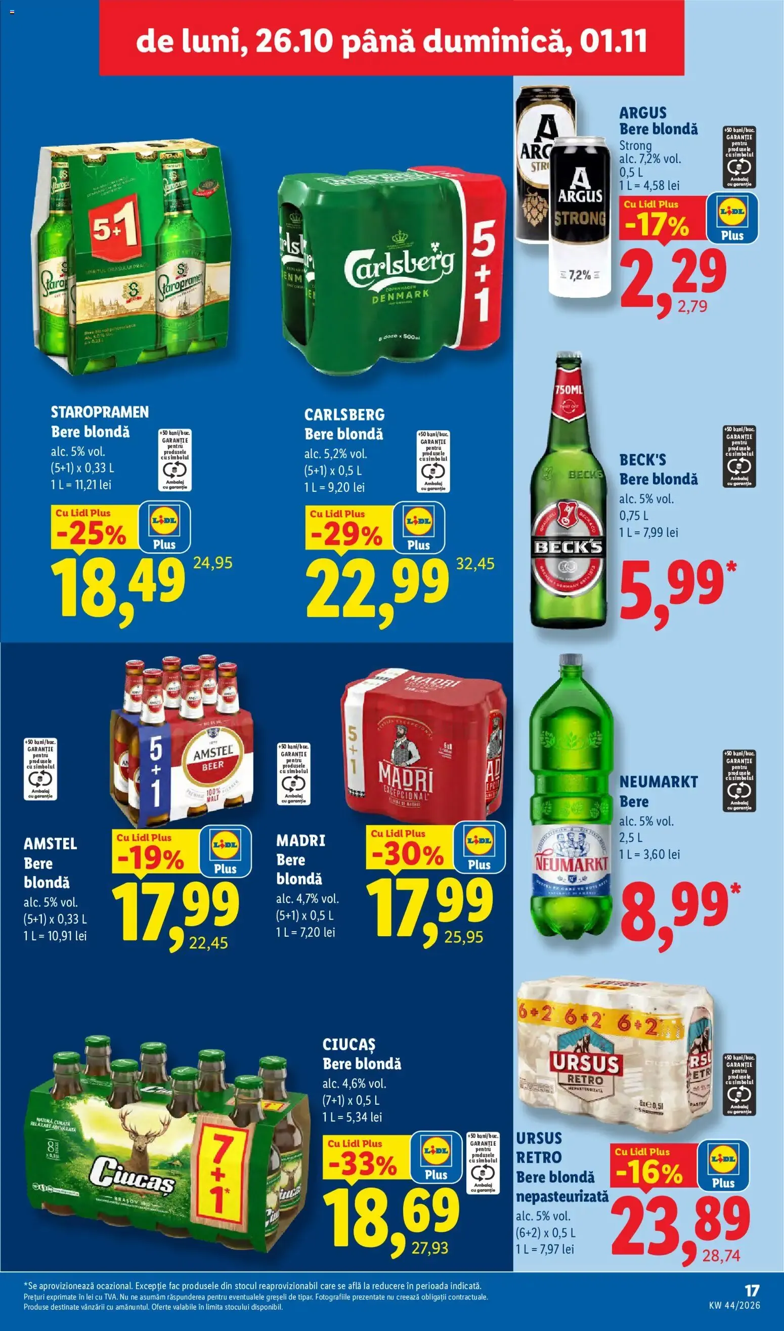 Catalog Catalog LIDL 26.10.2026 - Oferta și Revista online de la 26 octombrie până la 1 noiembrie 2026 - Revista Pagina 17
