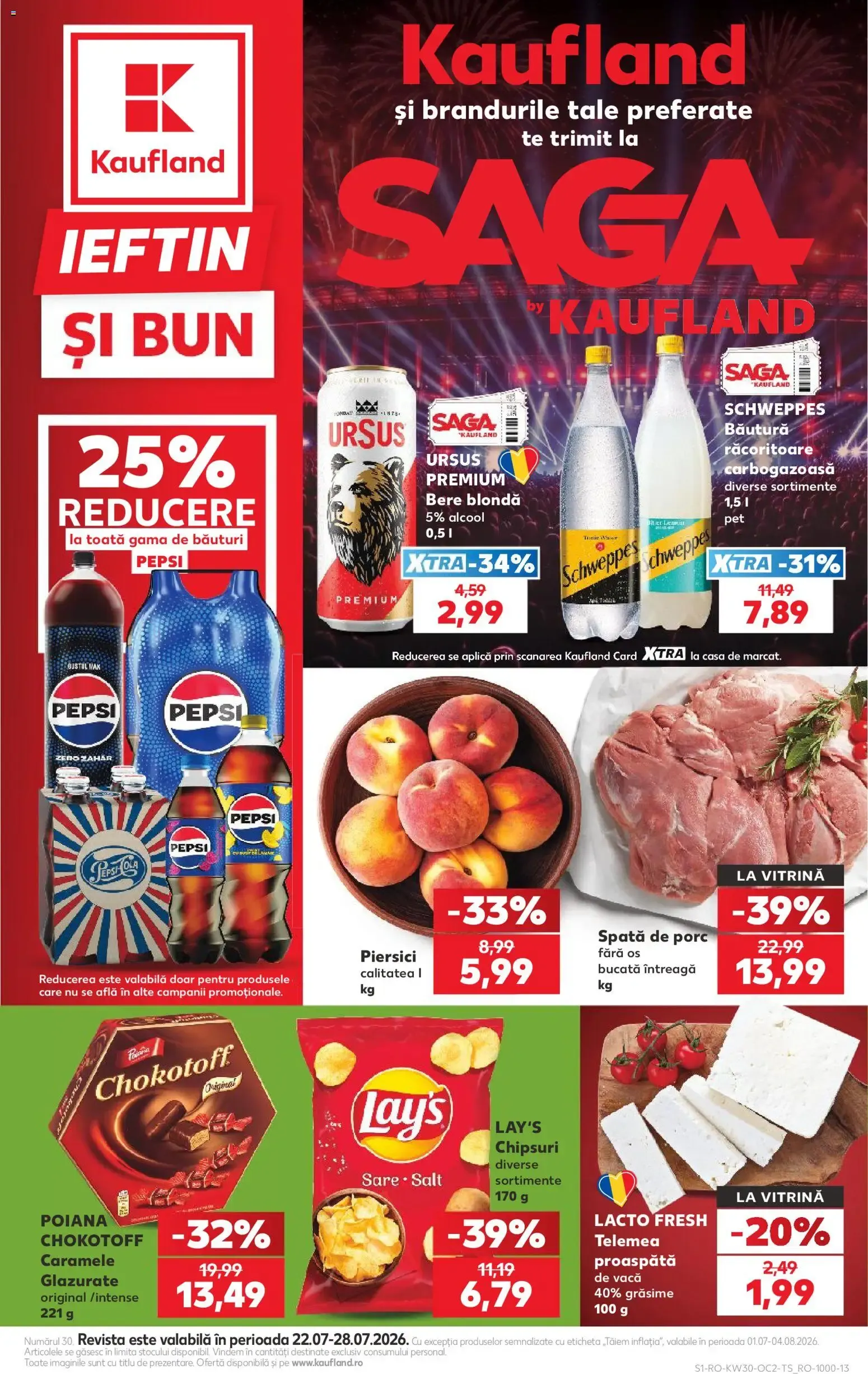 Catalog Kaufland Catalog 22.07.2026 - Revista si Oferta de la 22 iulie până la 28 iulie 2026 - Revista Pagina 1