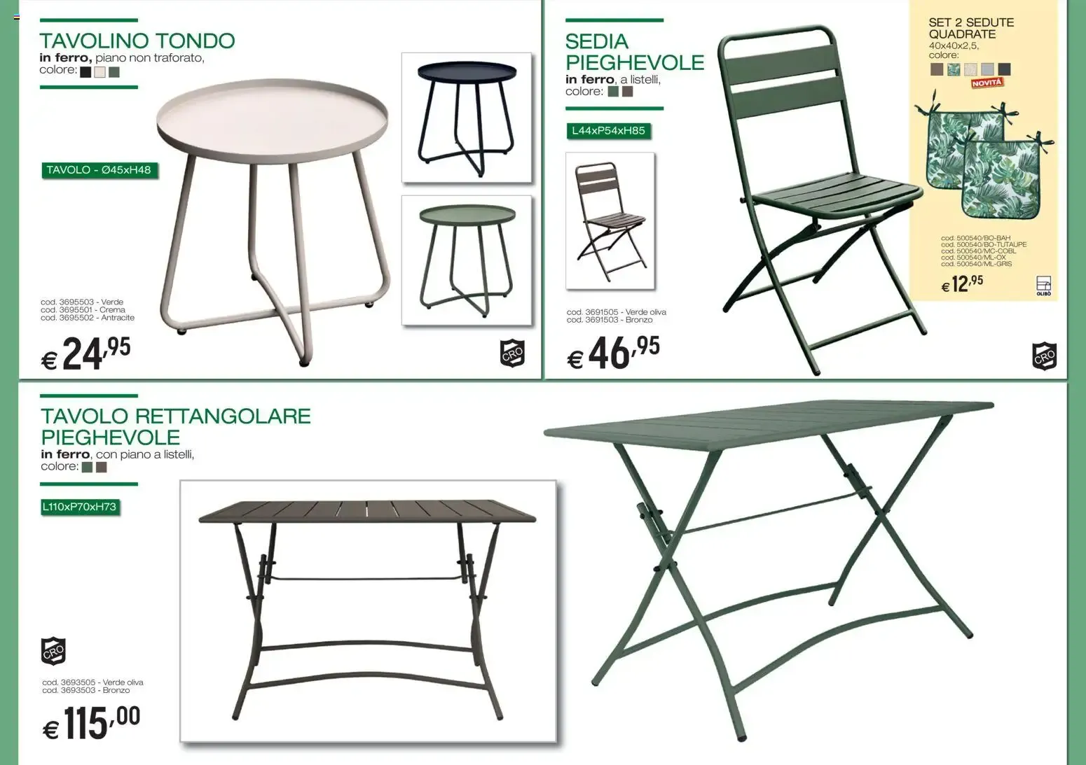 Set Varenna - Arredo Giardino da 5 marzo a 31 agosto di 2026 - Pagina del volantino 7