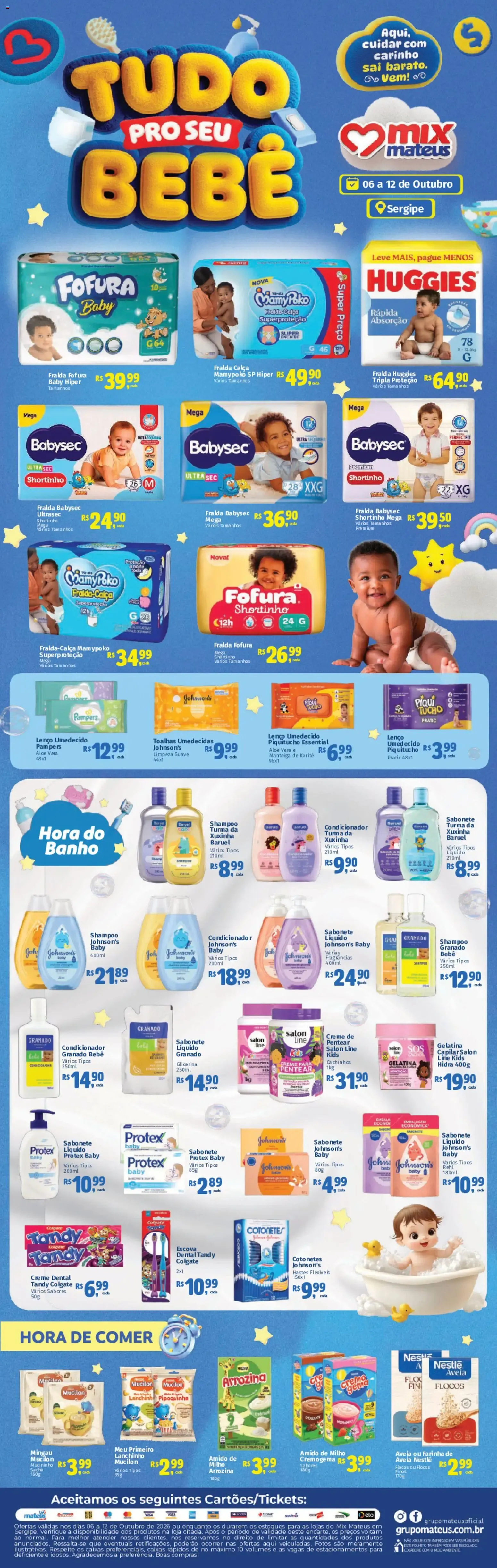Encarte de Mateus ofertas Festival do Bebe de 06/10/2026 | Promoções Online 6 de outubro até 12 de outubro 2026 - Pagina 1