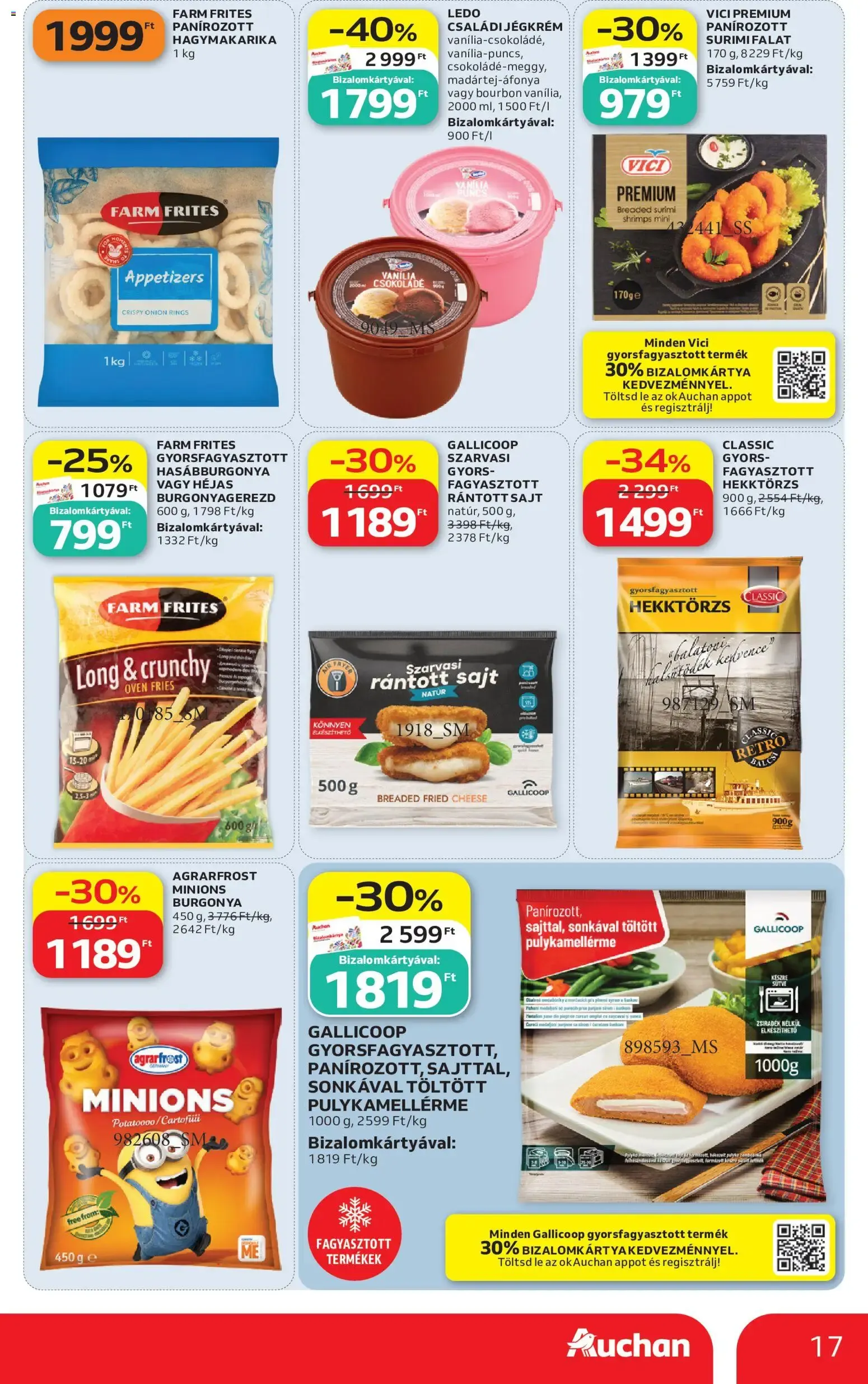 Katalógus Auchan hipermarket szeptember 17.-tól szeptember 23.-ig 2026. - Oldal 17