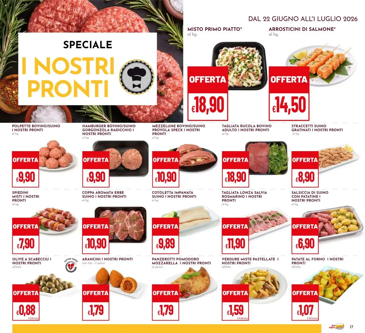 Nuovo Pan volantino dal 22/06/2026 > offerte anteprima 🛍️ da 22 giugno a 1 luglio di 2026 - Pagina del volantino 17