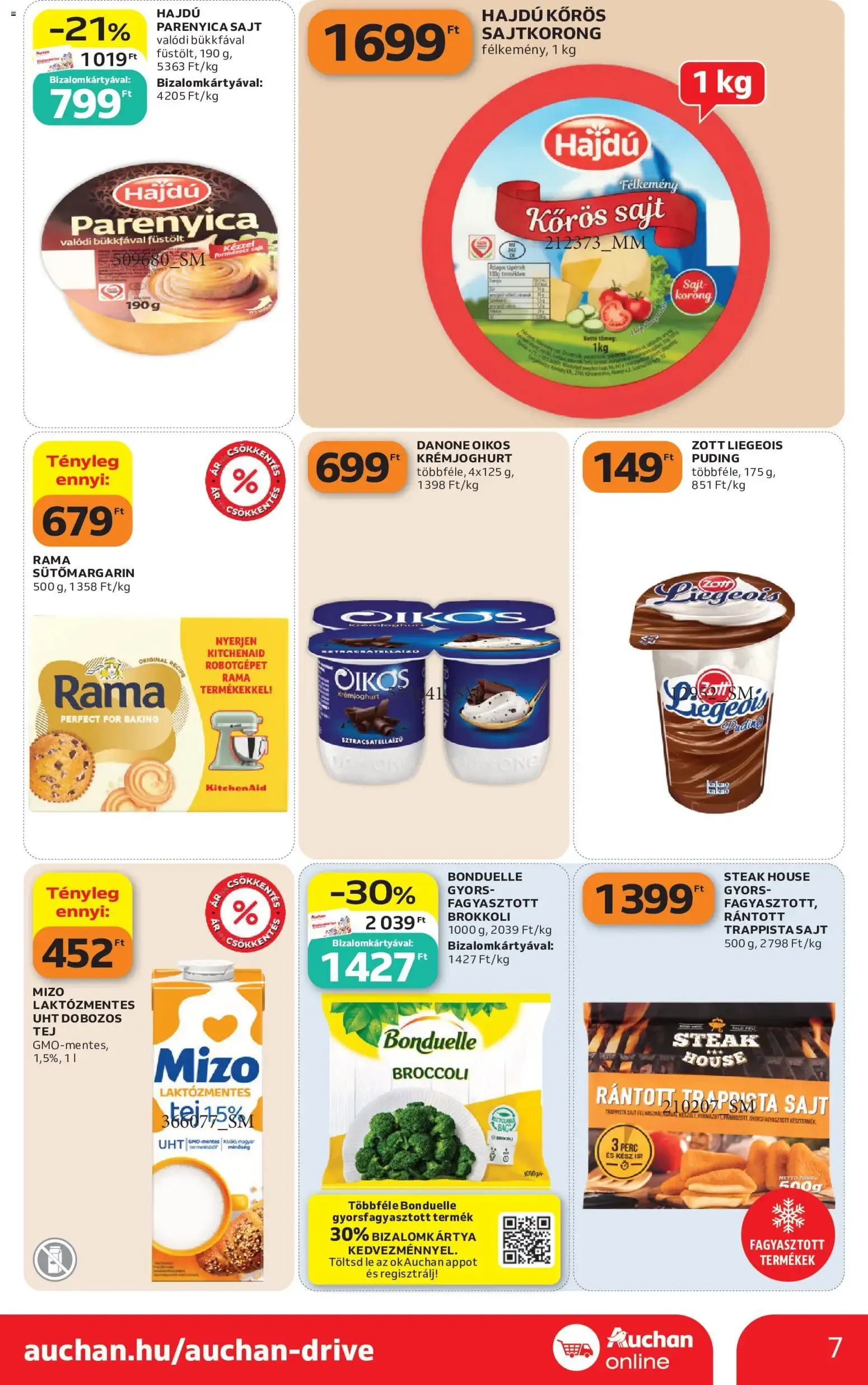 Katalógus Auchan Szupermarket akciós újság - 2026.10.15. -tól/töl > akció, lapozható szórólap 🛍️ október 15.-tól október 21.-ig 2026. - Oldal 7