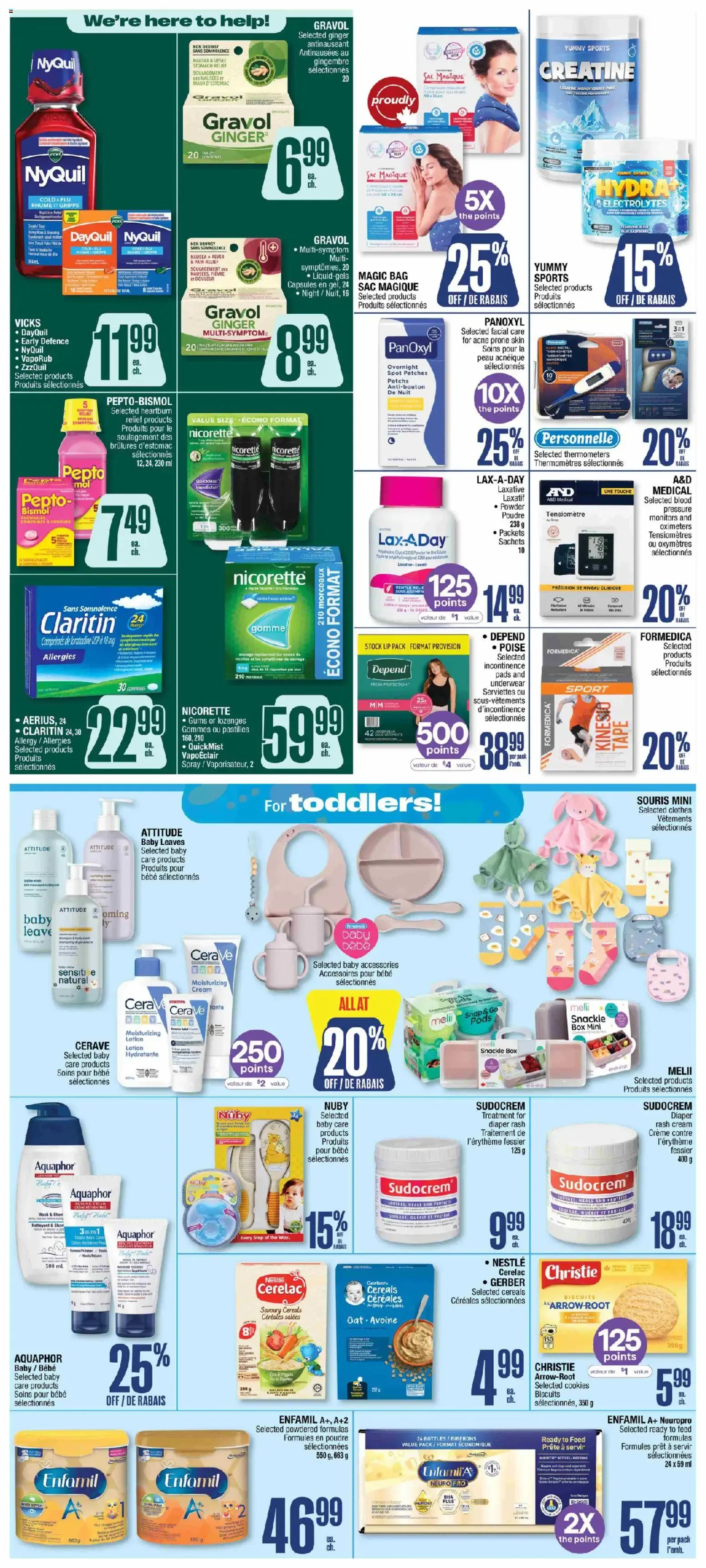 Jean Coutu weekly flyer from Oct 8, 2026 > weekly specials & deals from October 8 to October 14 2026 - flyer page 4