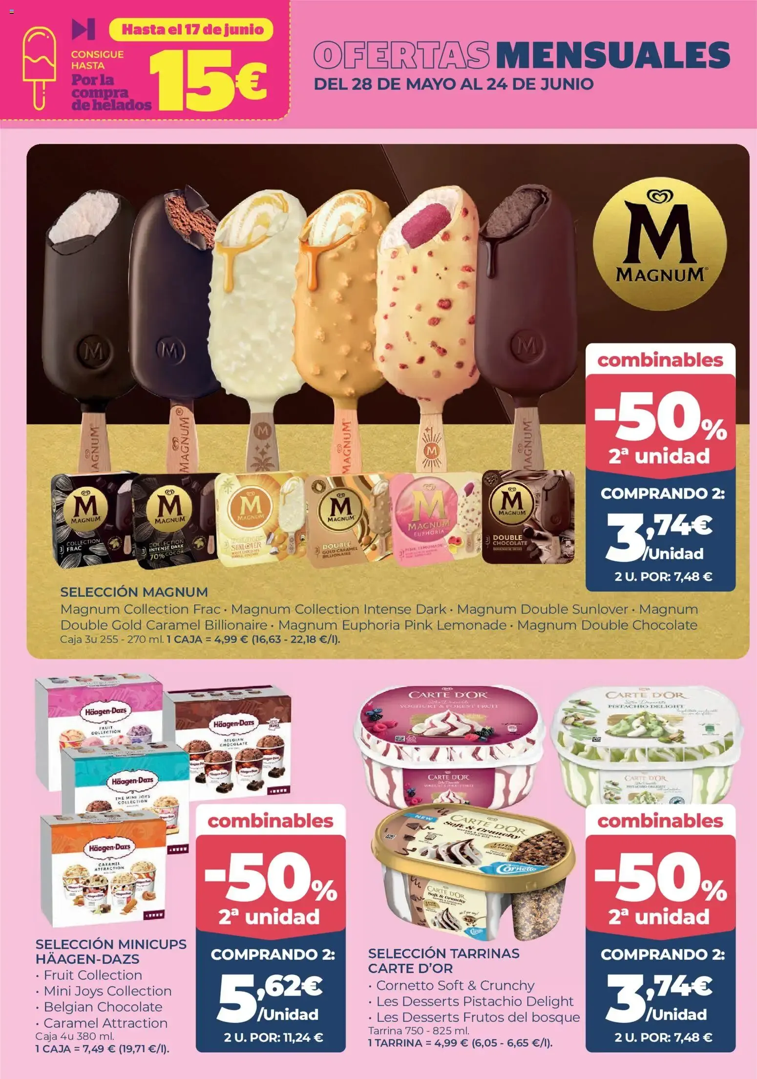Catálogo de La Sirena: Un Verano Lleno de Hits - Ofertas en Helados y Sorbetes 11 de junio al 24 de junio 2026 - Página 10