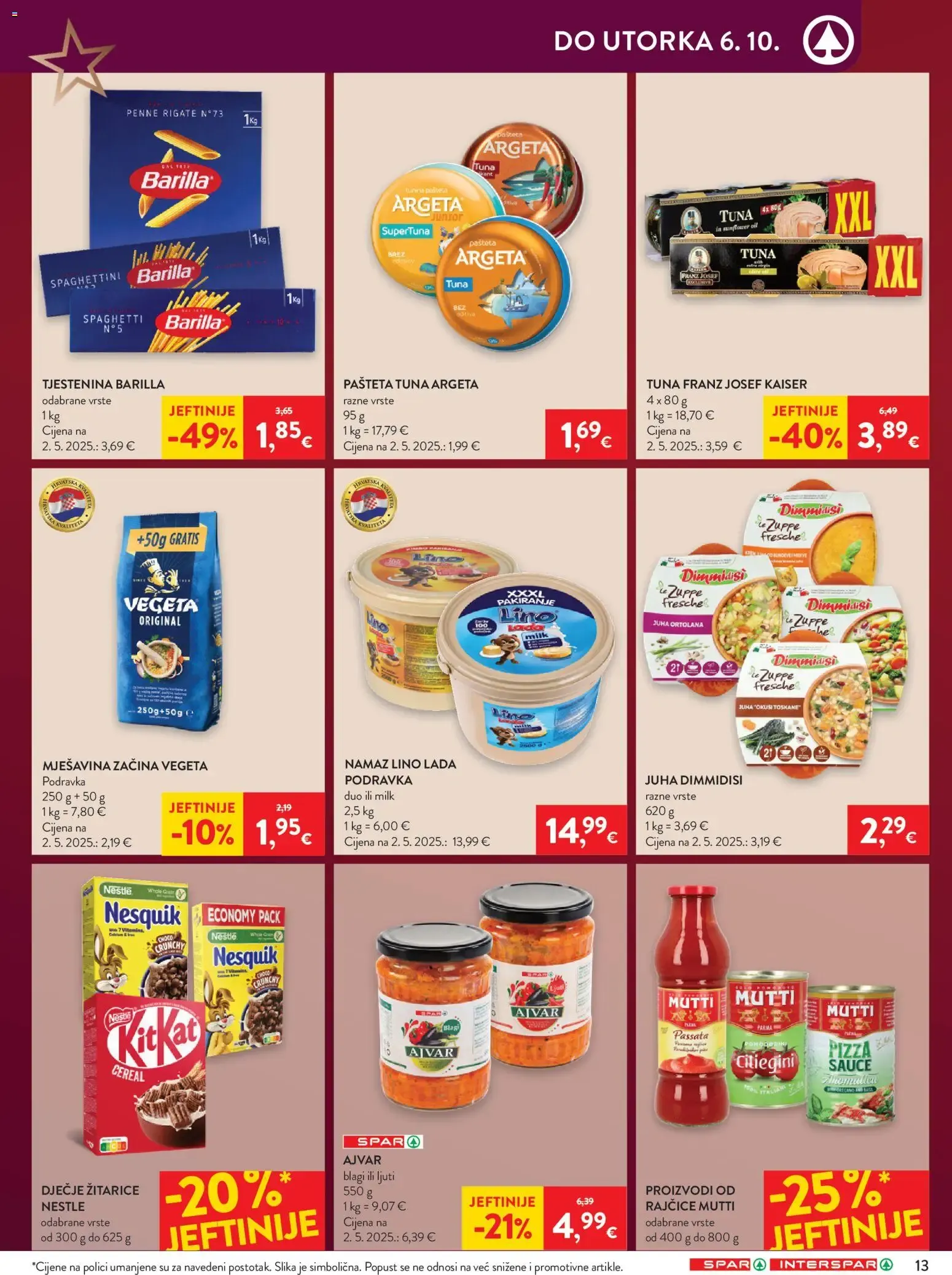 Katalog Spar Katalog novi od 30.09.2026 na listanje > letak digitalni od 30. rujna do 6. listopada 2026. - Pregled Stranica 15